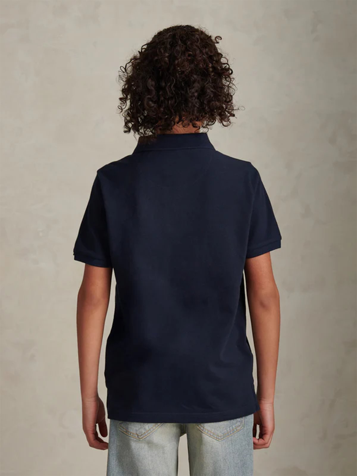 U.S. Polo Assn. Junior Dhm Pique Polo Dark Sapphire Navy