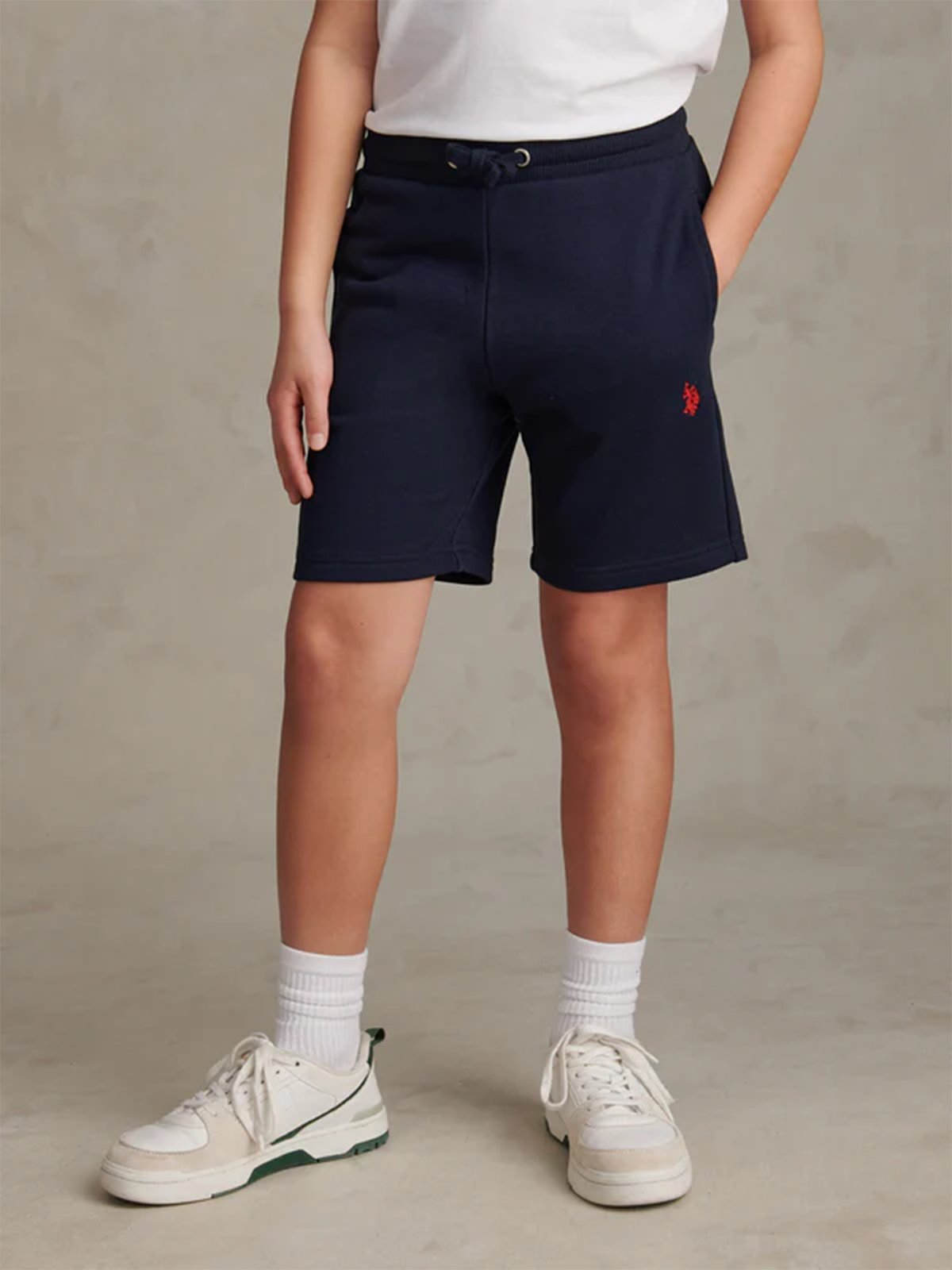 U.S. Polo Assn. Junior Dhm Lb Sweat Short Dark Sapphire Navy