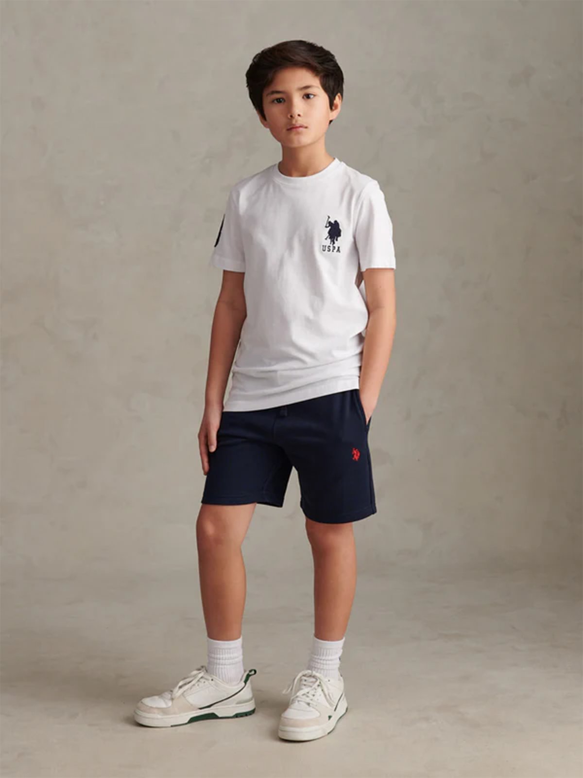 U.S. Polo Assn. Junior Dhm Lb Sweat Short Dark Sapphire Navy