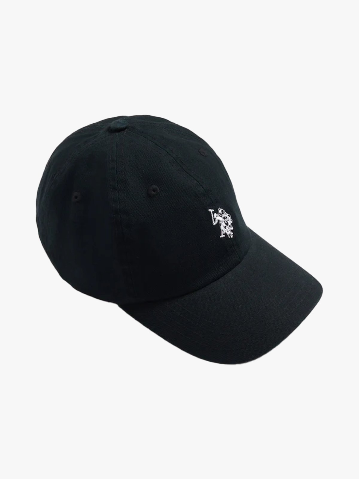 U.S. Polo Assn. Junior Outline Dhm Washed Casual Cap Black / Bright White
