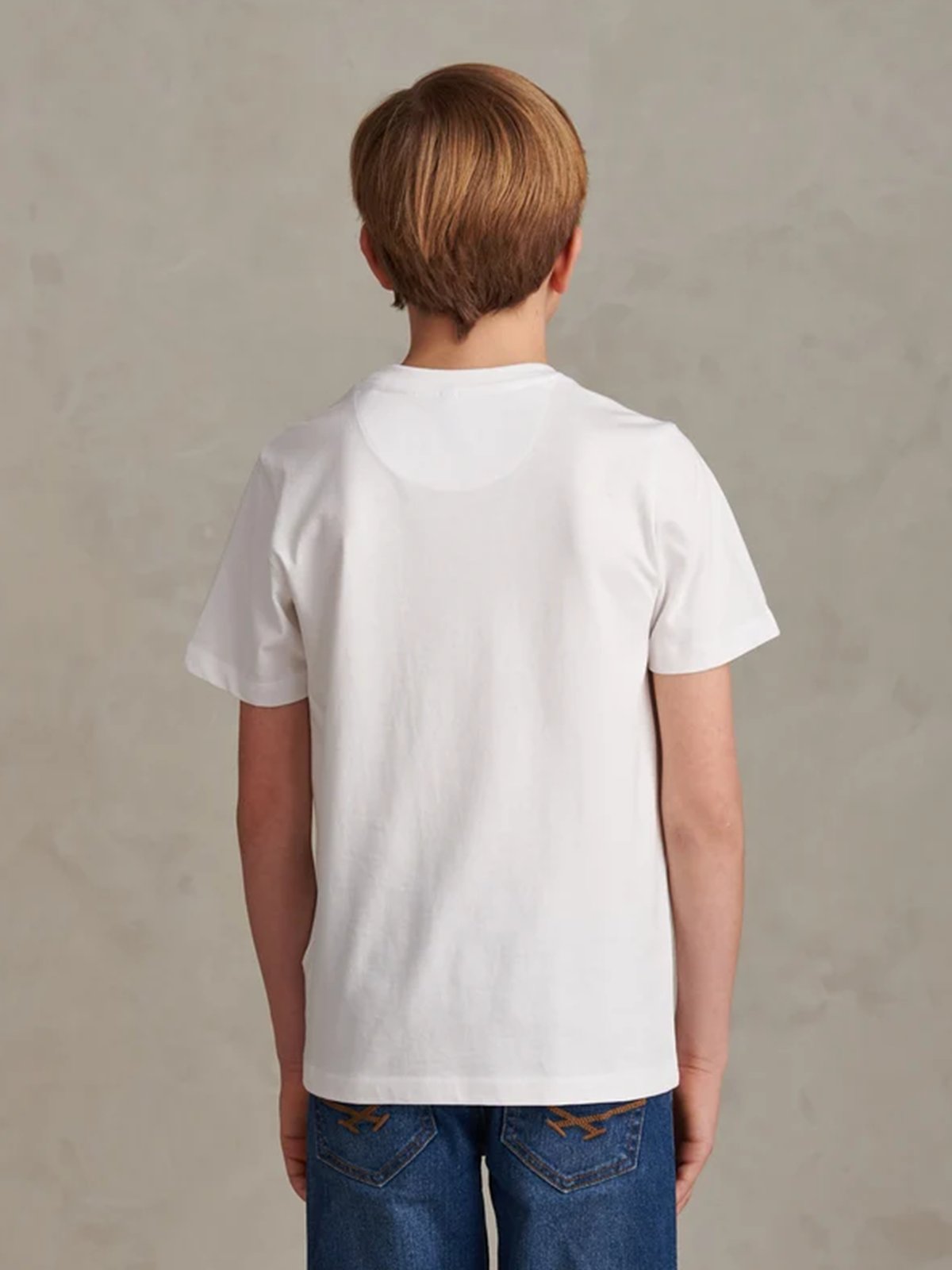 U.S. Polo Assn. Junior Uspa Print Graphic Tshirt White