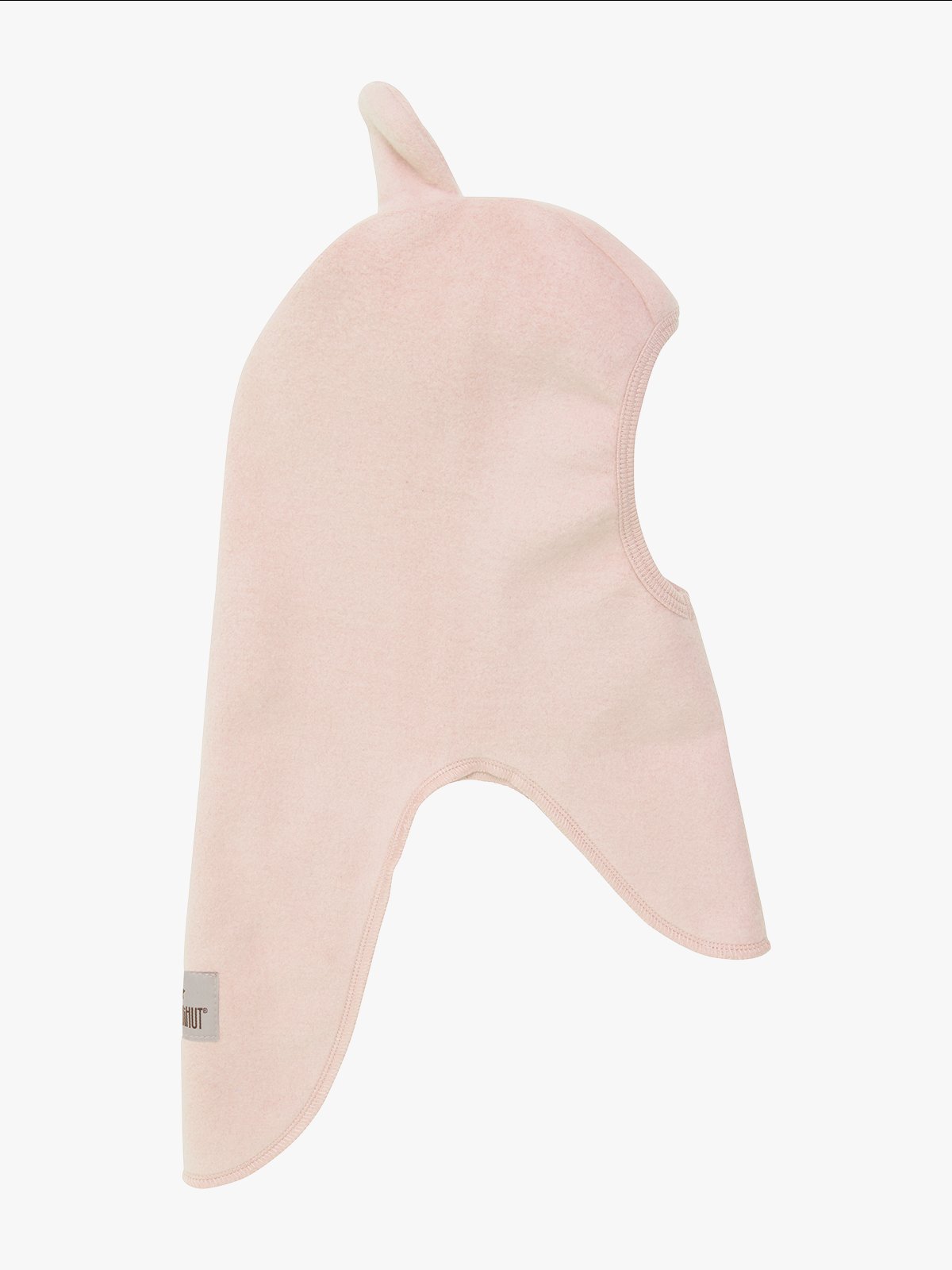 Huttelihut Balaclava Ears Cotton Fleece Peach Blush