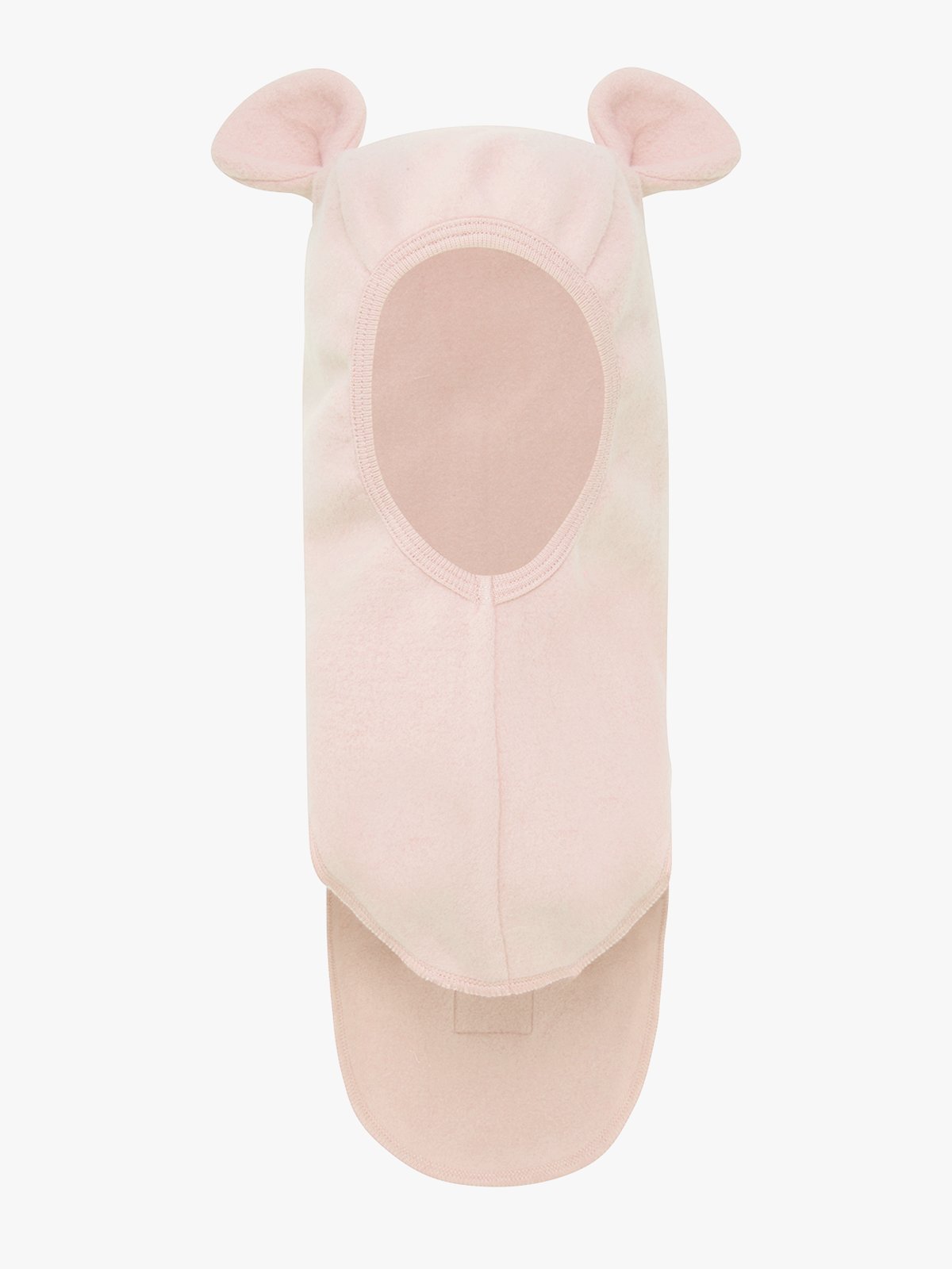 Huttelihut Balaclava Ears Cotton Fleece Peach Blush
