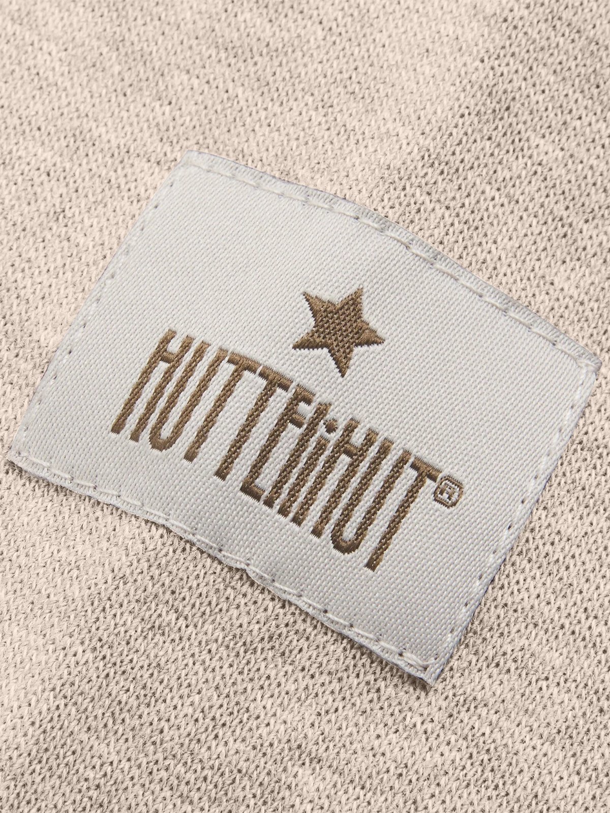 Huttelihut Balaclava Ears Cotton Rib Camel Melange