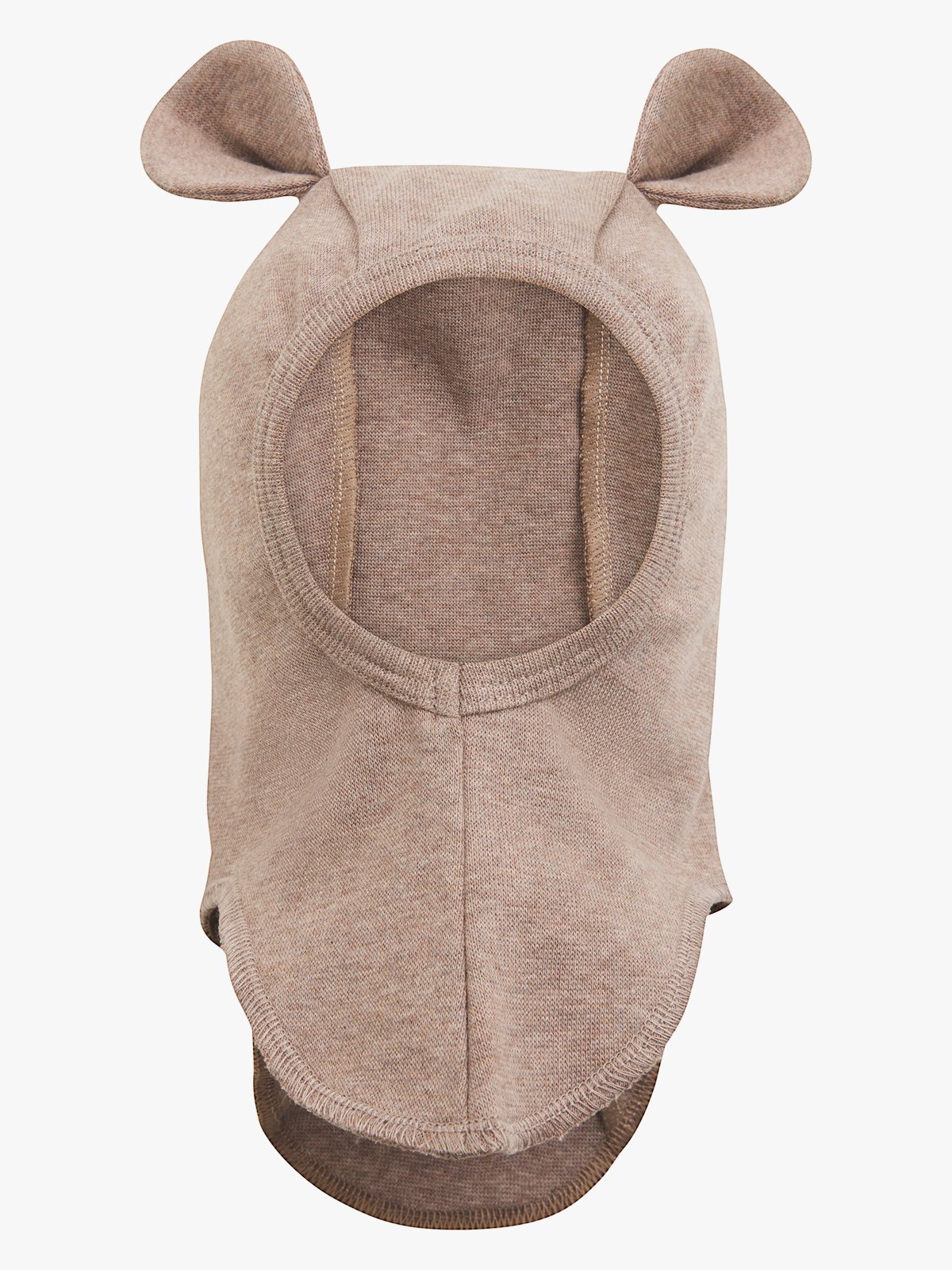 Huttelihut Balaclava Ears Cotton Rib Savannah Melange