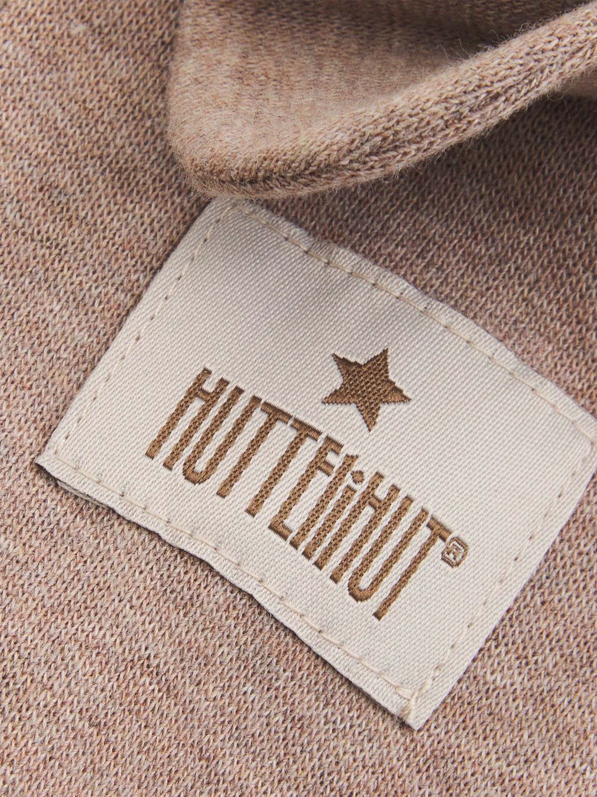 Huttelihut Balaclava Ears Cotton Rib Savannah Melange