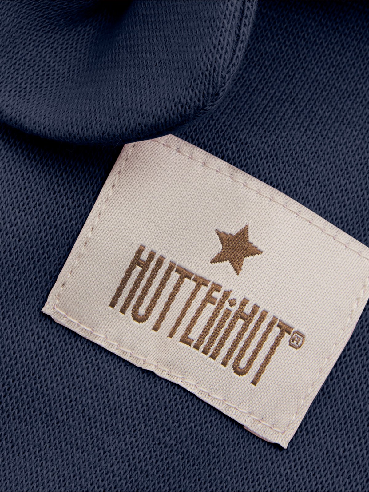 Huttelihut Balaclava Ears Cotton Rib Navy Blazer