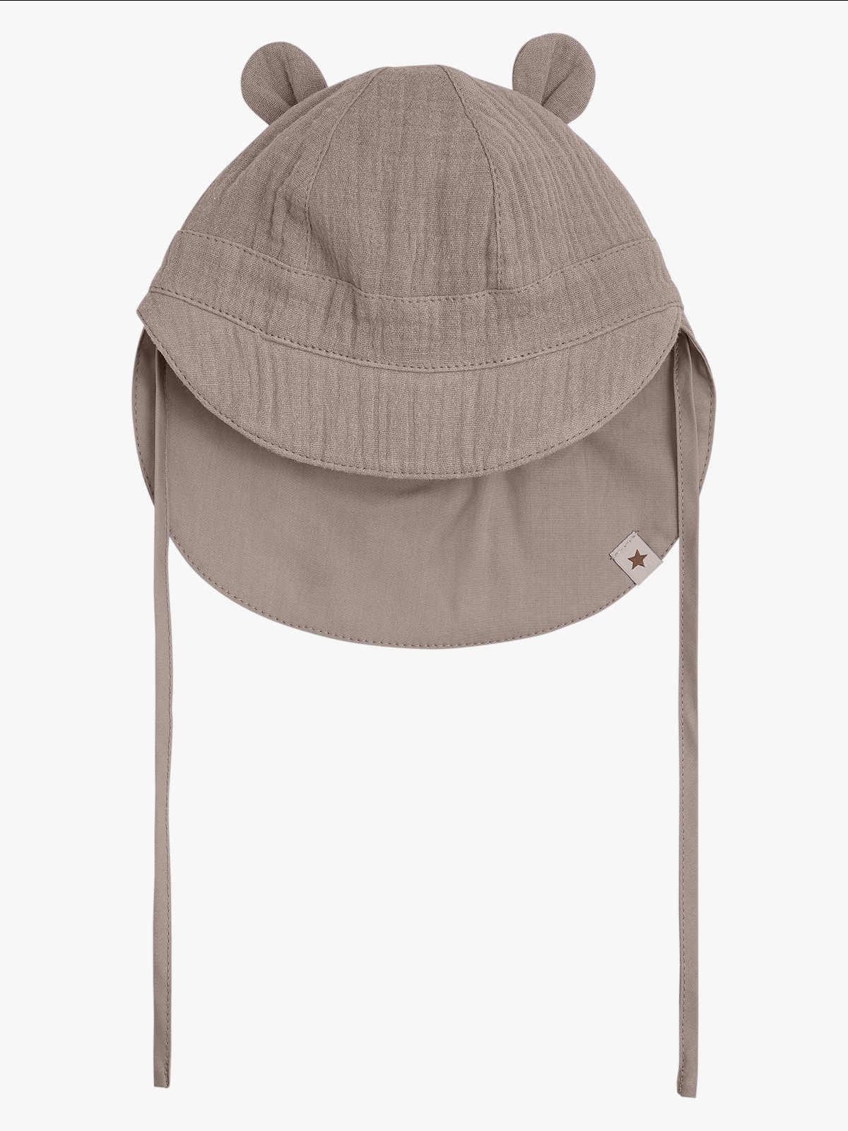 Huttelihut Summer Hat Ears Muslin Moon Rock