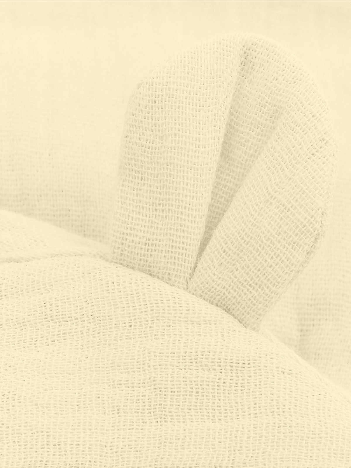 Huttelihut Summer Hat Ears Muslin Double Cream