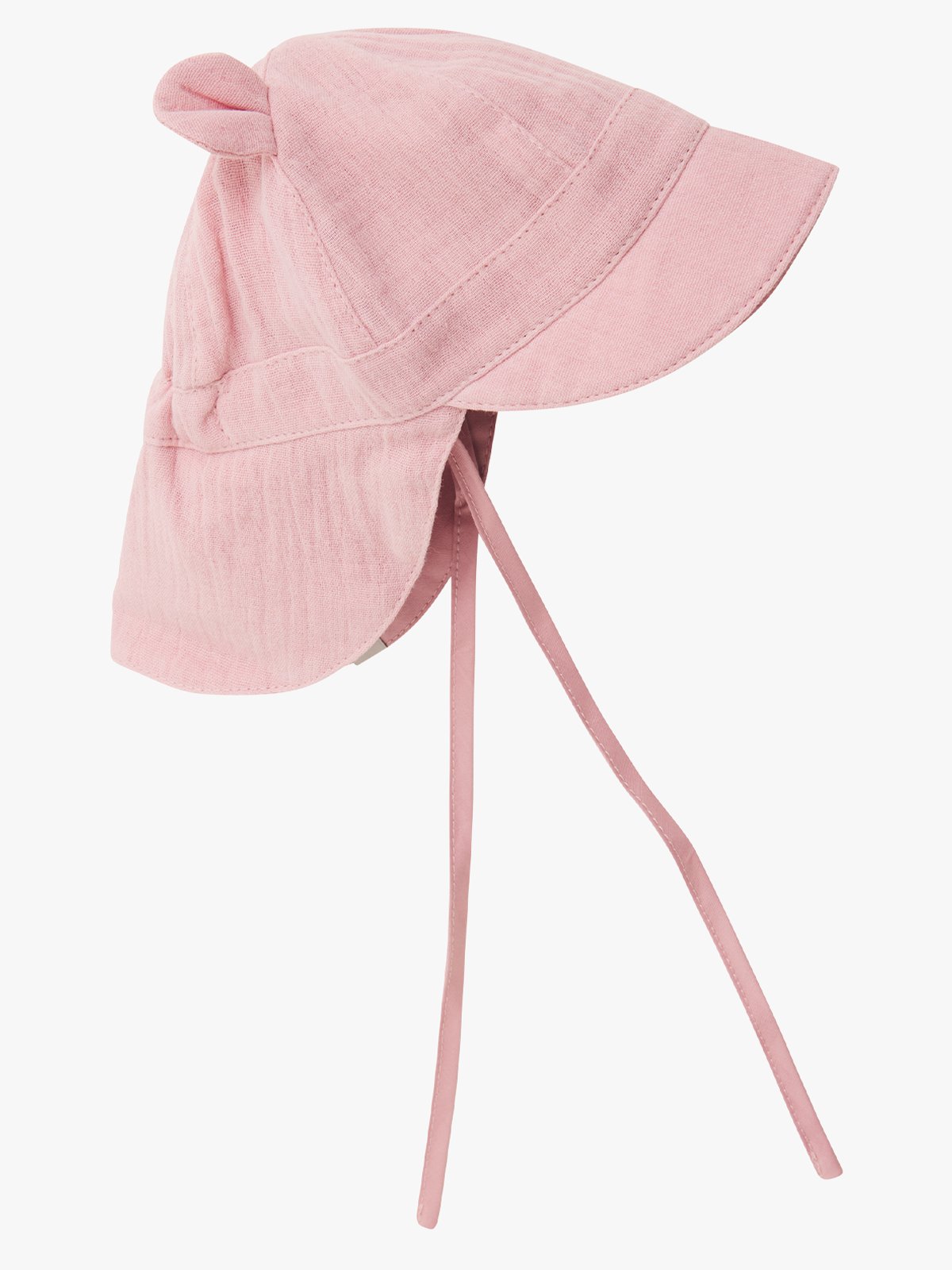 Huttelihut Summer Hat Ears Muslin Pale Mauve