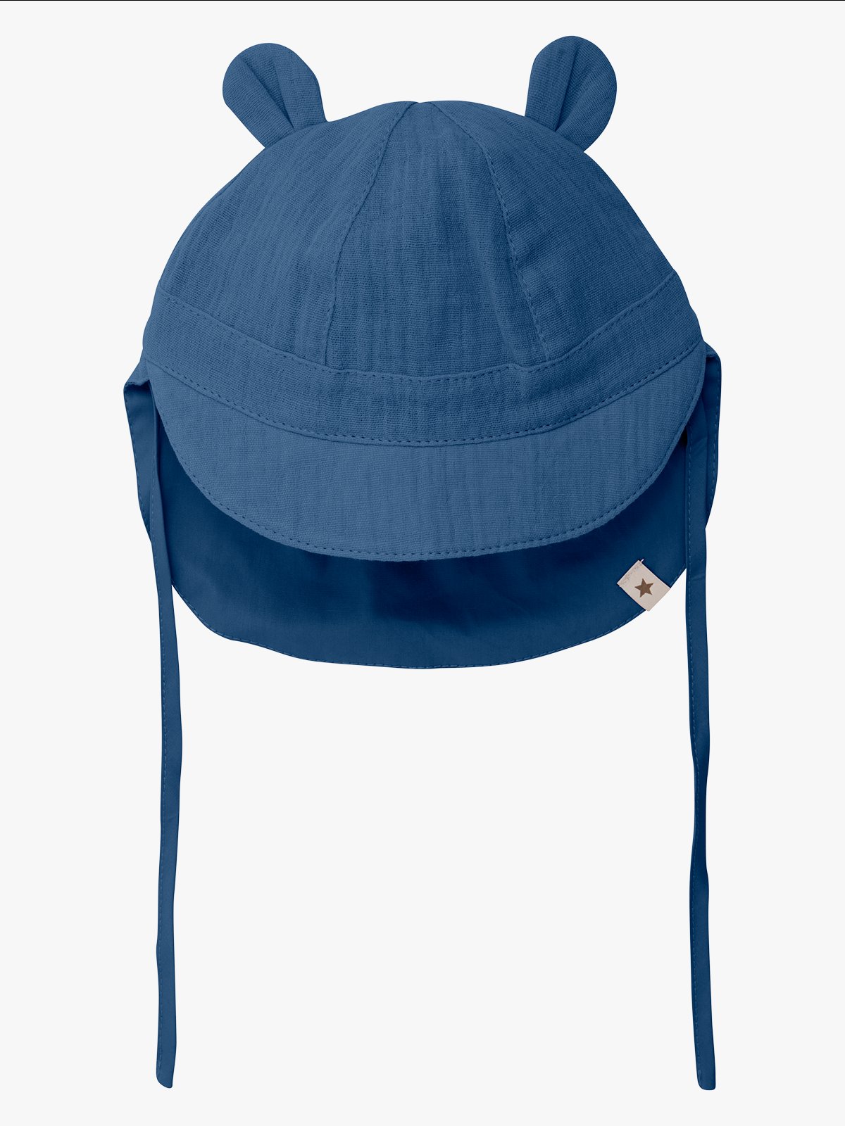 Huttelihut Summer Hat Ears Muslin Bering Sea