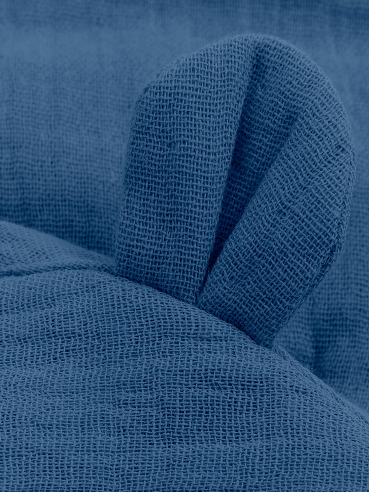 Huttelihut Summer Hat Ears Muslin Bering Sea