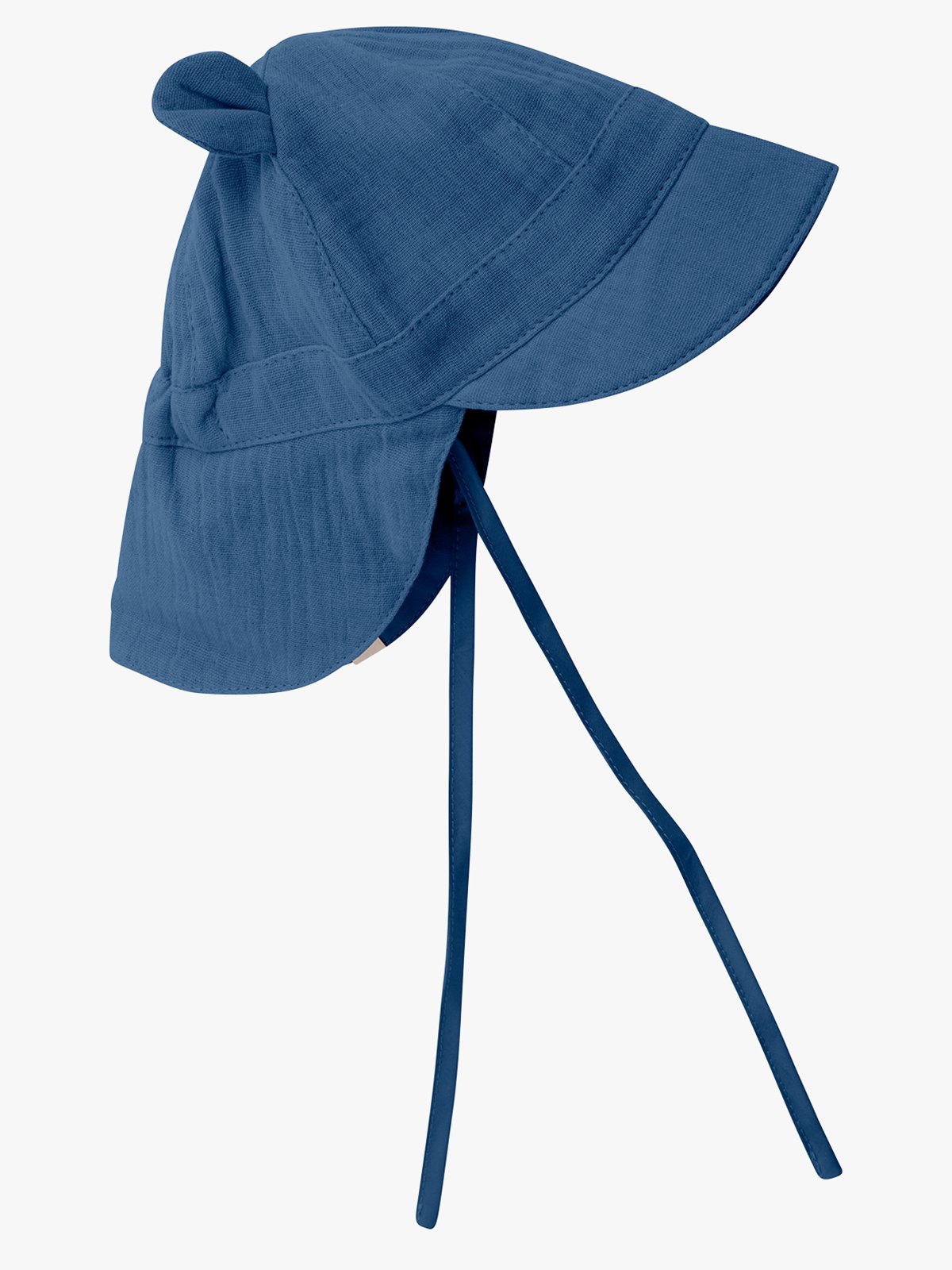 Huttelihut Summer Hat Ears Muslin Bering Sea