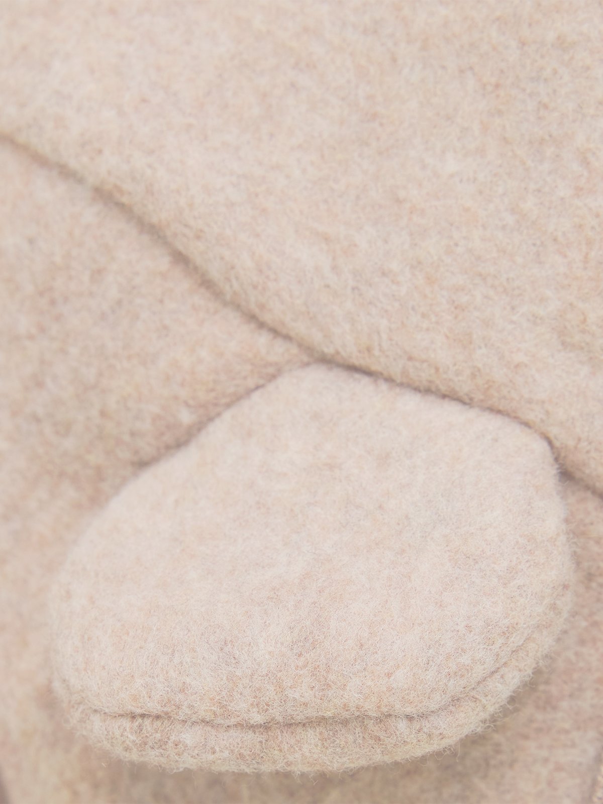 Huttelihut Jacket Ears Cotton Fleece Camel Melange