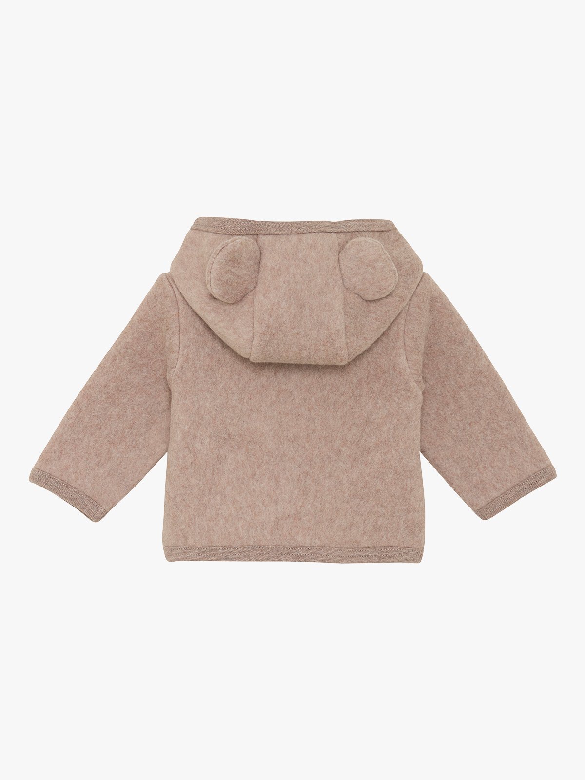 Huttelihut Jacket Ears Cotton Fleece Savannah Melange