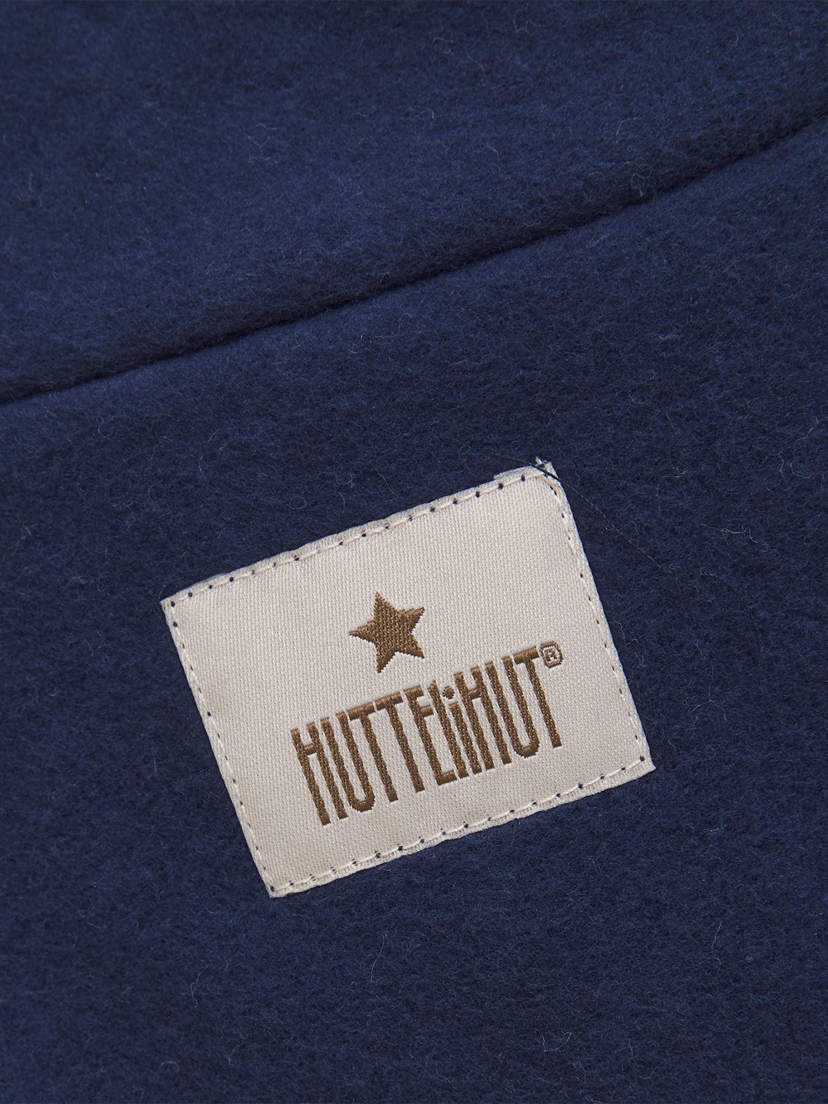 Huttelihut Jacket Cotton Fleece Navy Blazer