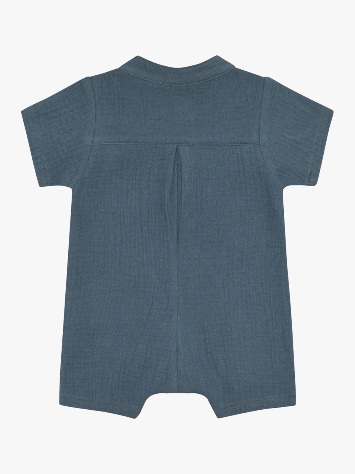Huttelihut Playsuit Short Sleeve Muslin Bering Sea