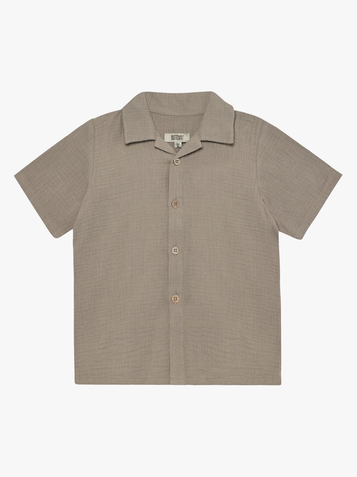 Huttelihut Shirt Short Sleeve Muslin Moon Rock