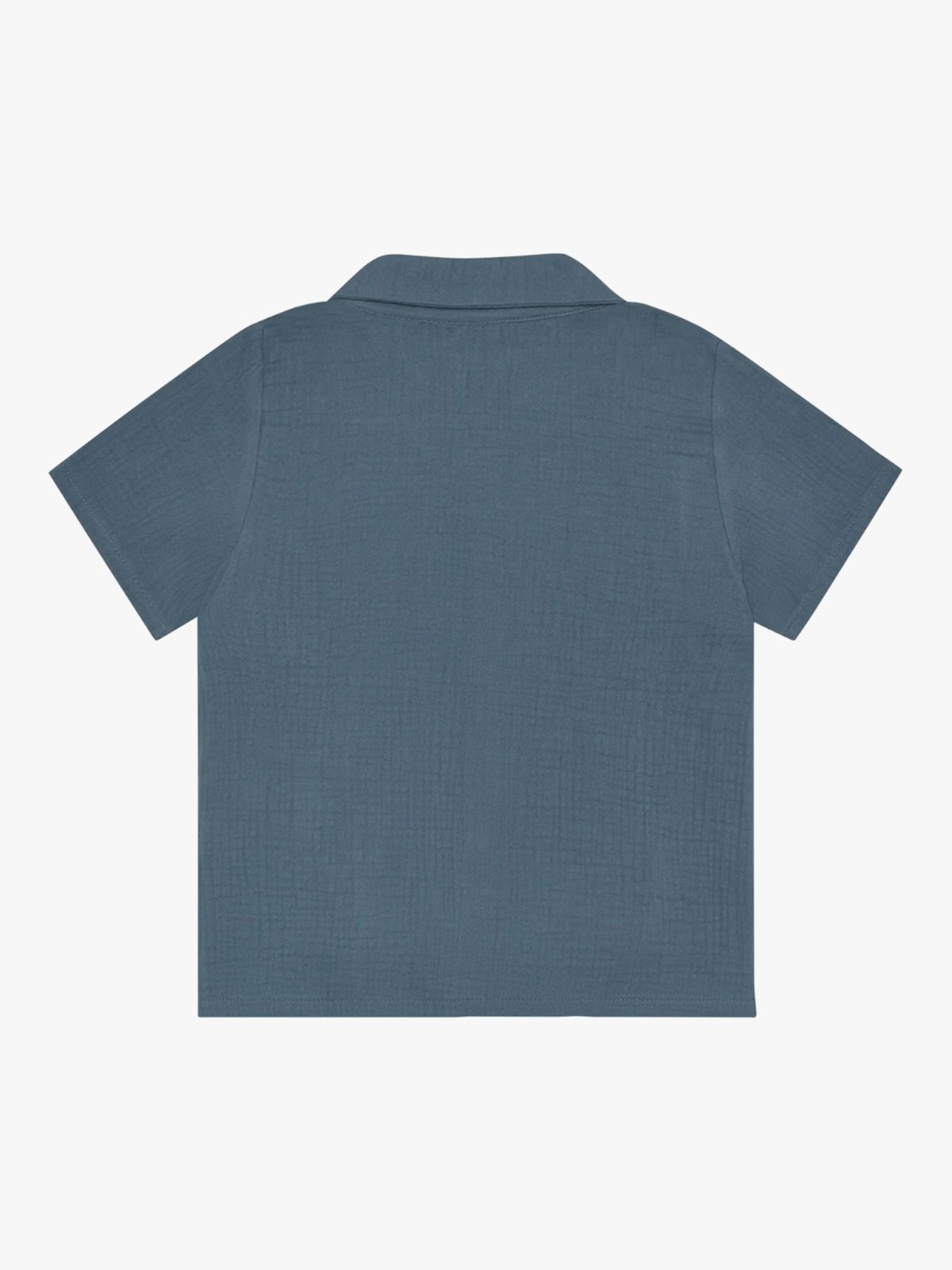 Huttelihut Shirt Short Sleeve Muslin Bering Sea