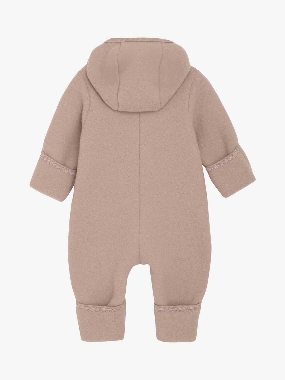 Huttelihut Pram Suit Wool Fleece Mahogany Rose