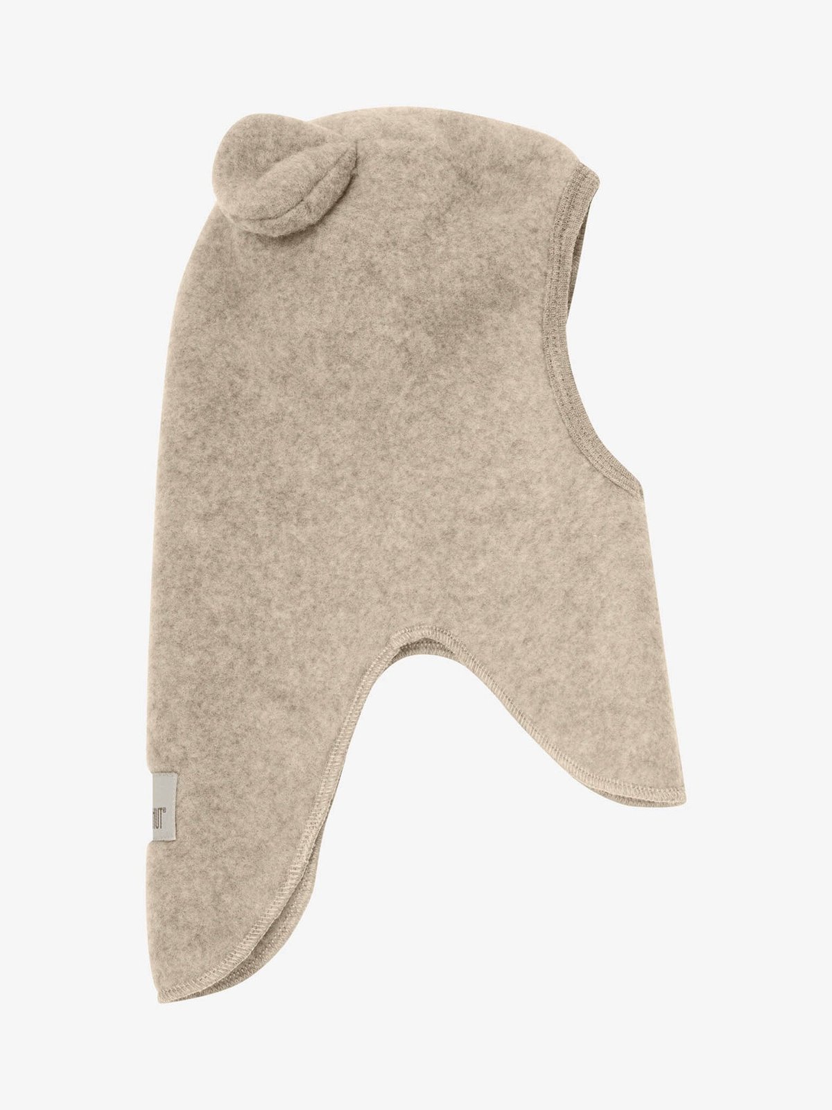Huttelihut Balaclava Ears Wool Fleece Camel Melange