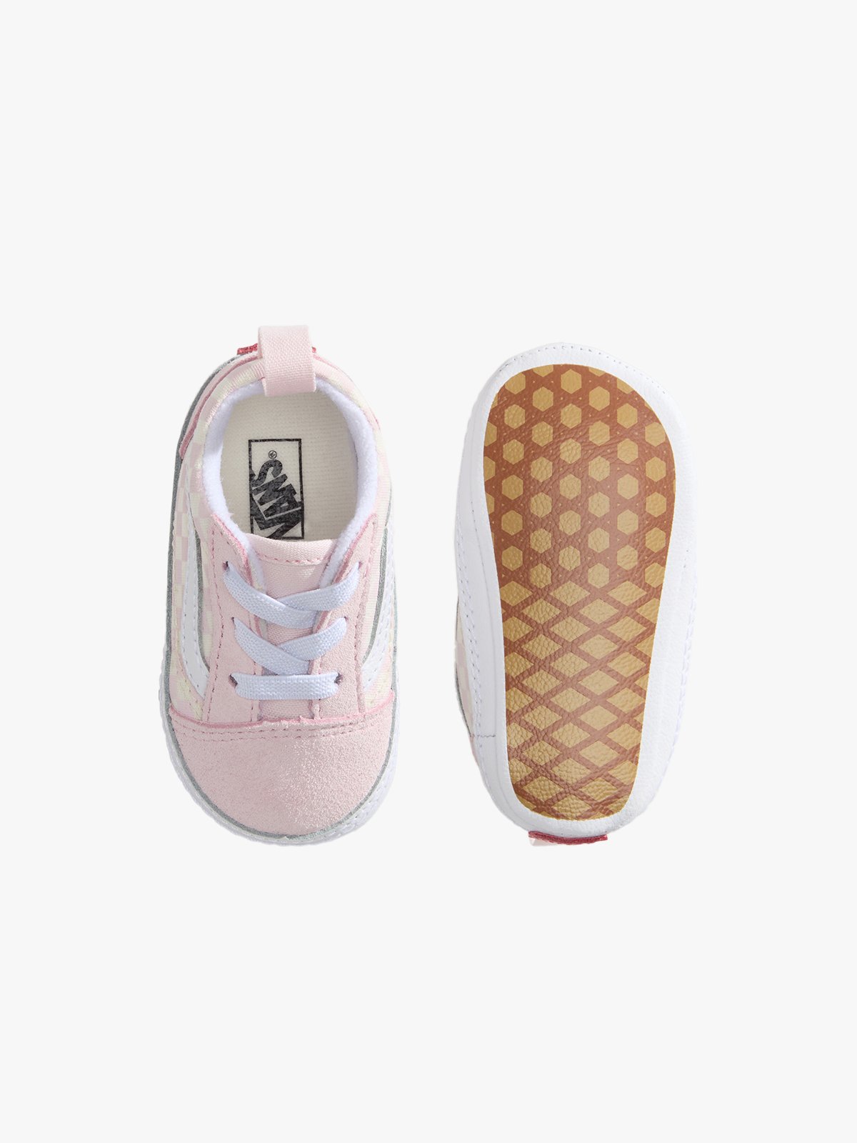 Vans Old Skool Crib Blushing Bride Pink / True White