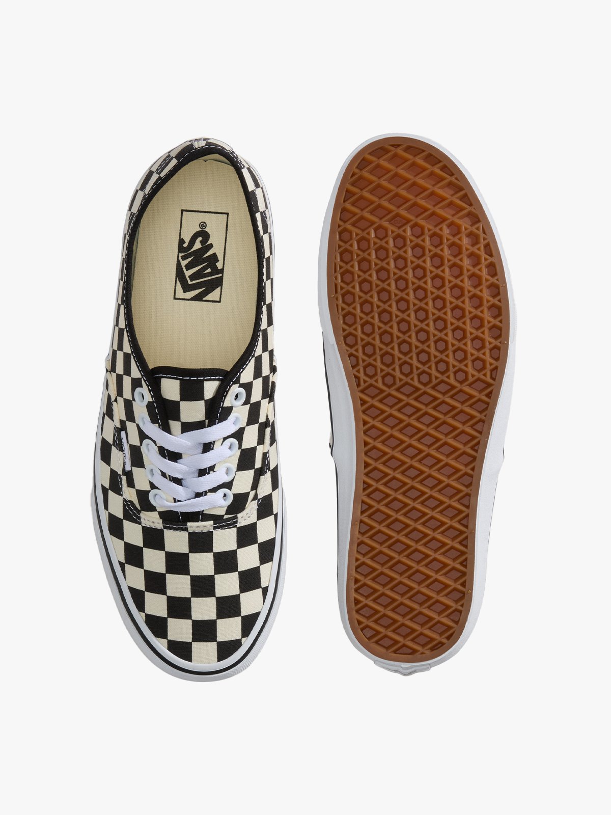 Vans Authentic Checkerboard Black / White