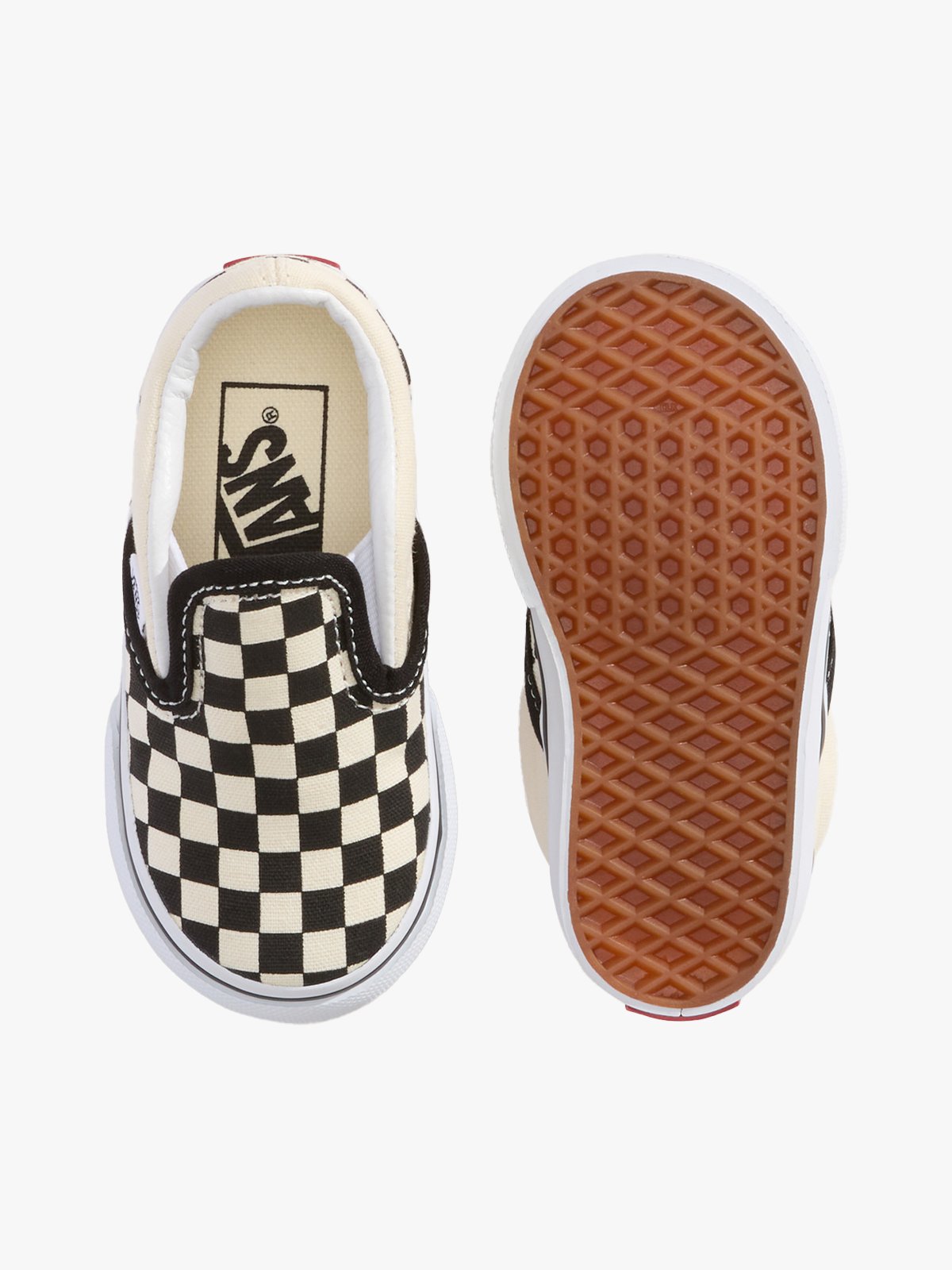 Vans Classic Slip-On Checkerboard Black / White