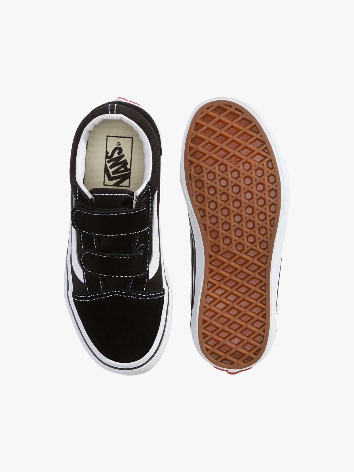 Vans Old Skool V Black / True White