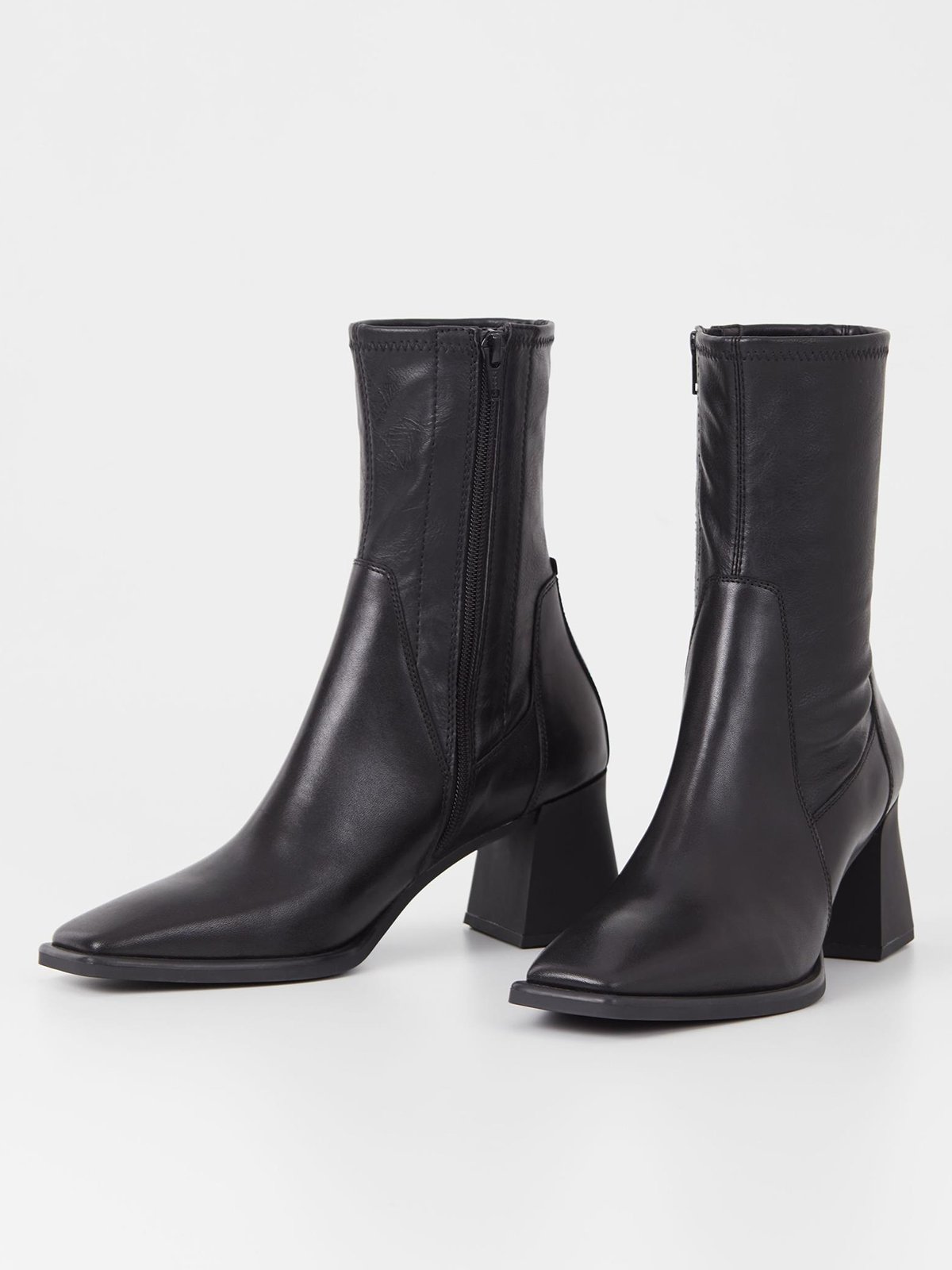 Vagabond Hedda Boot Stretch Black leather/comb