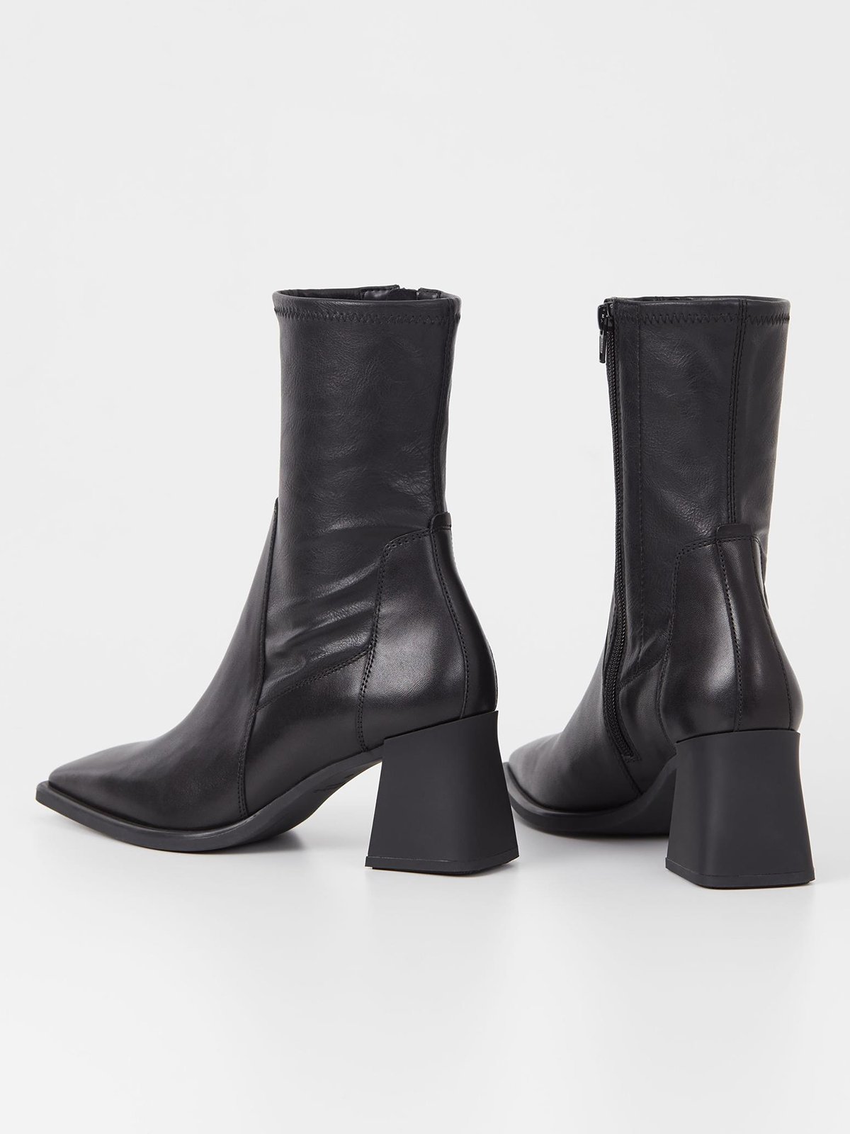 Vagabond Hedda Boot Stretch Black leather/comb