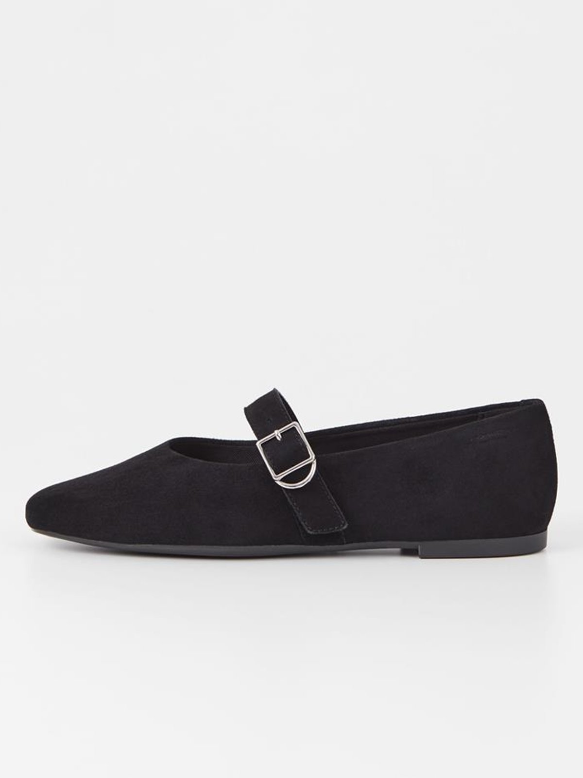 Vagabond Jolin Strap Suede Svart semsket skinn