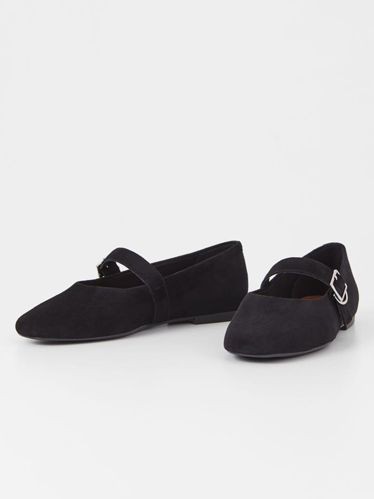 Vagabond Jolin Strap Suede Svart semsket skinn