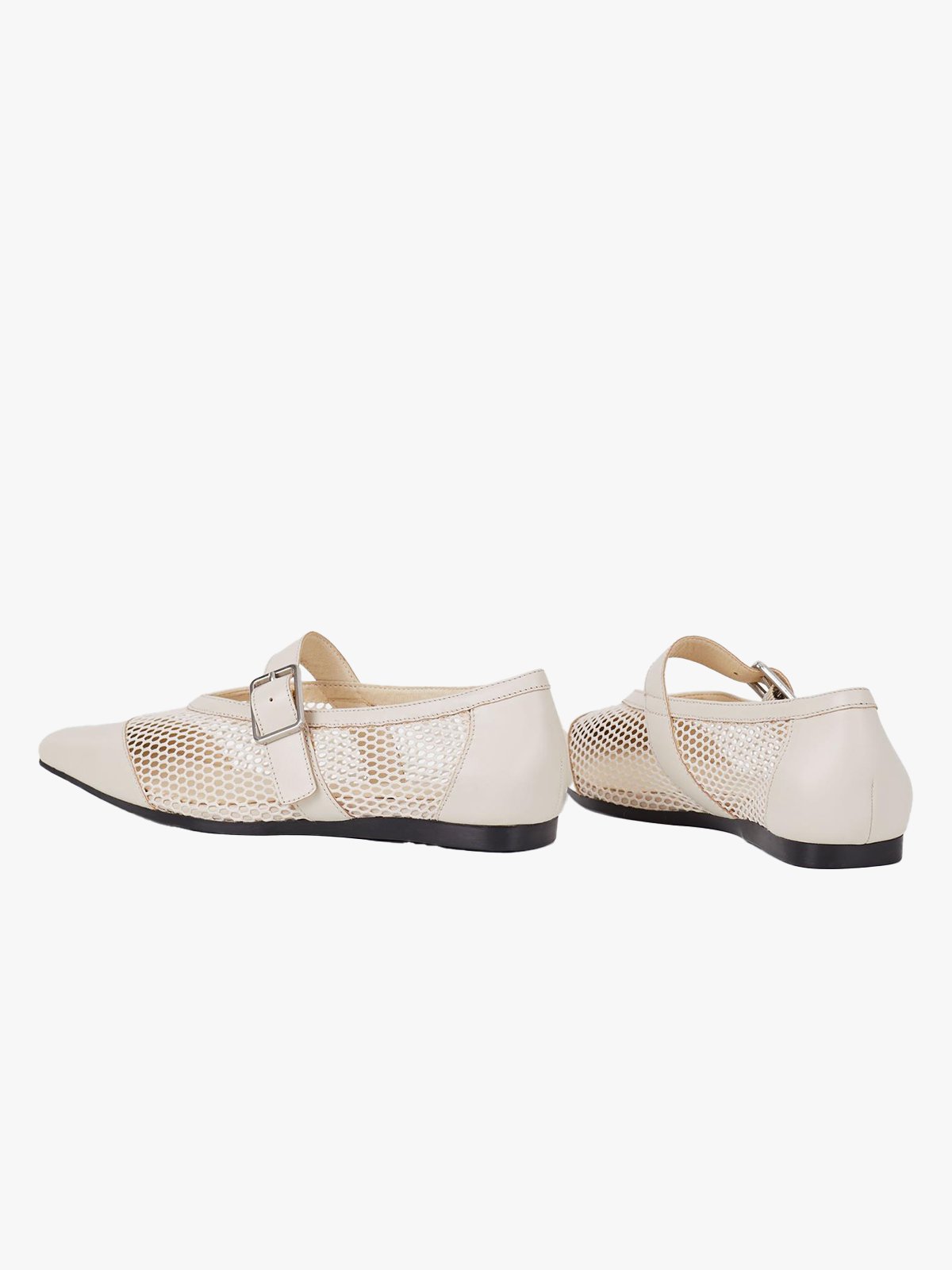 Vagabond Wioletta Off White skinn / Mesh