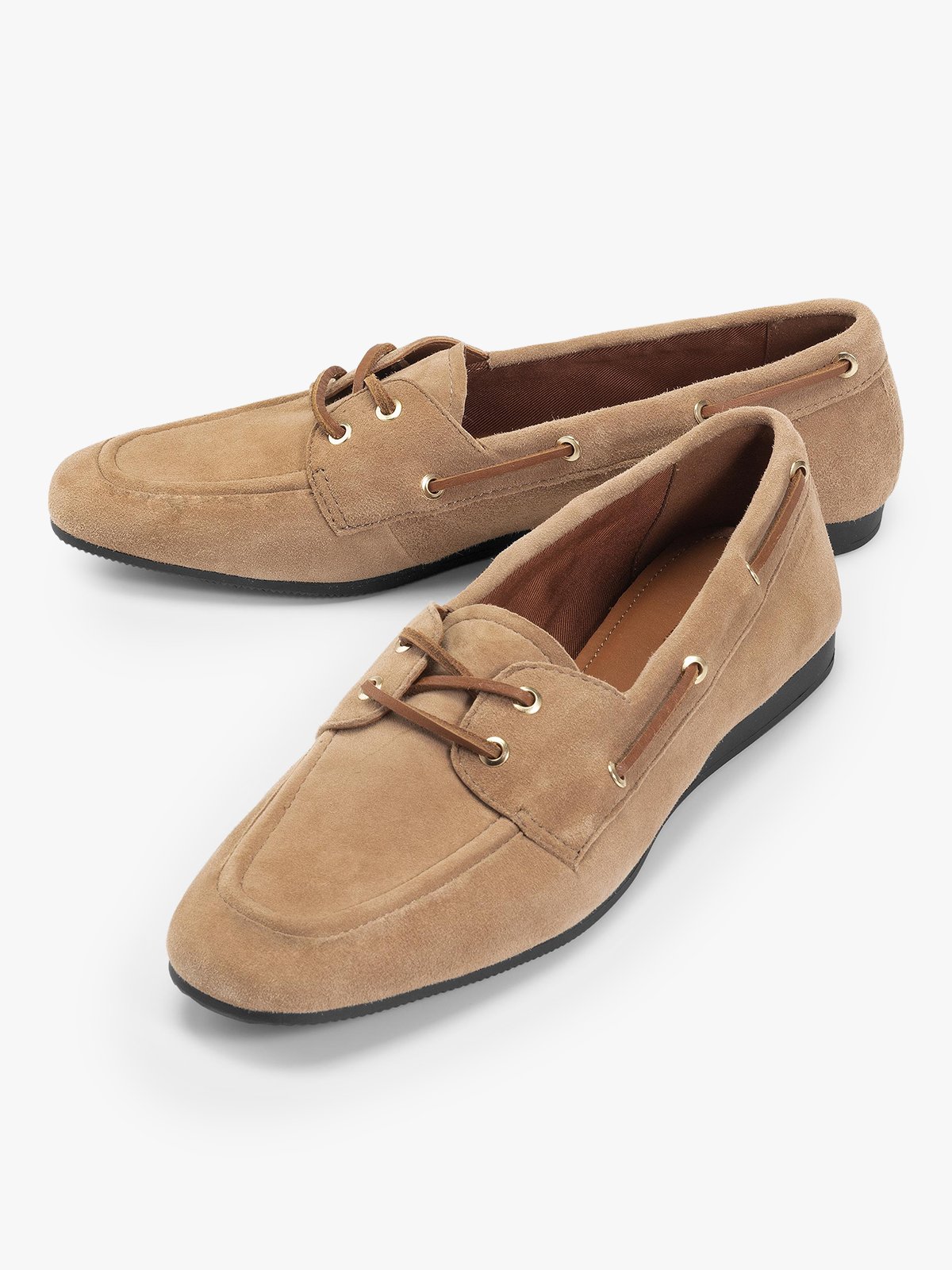 Vagabond Hillary Suede Lysebrun Semsket Skinn