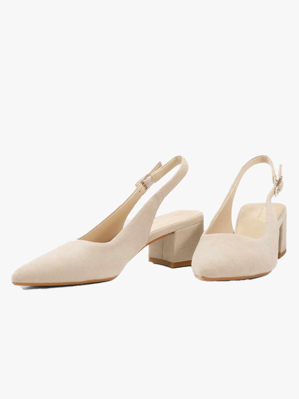 Vagabond Marta Beige semsket skinn