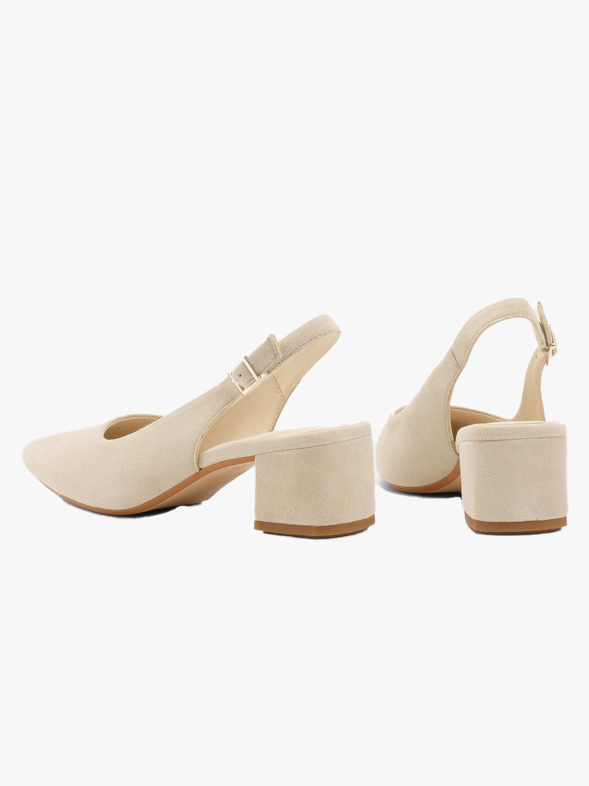 Vagabond Marta Beige semsket skinn