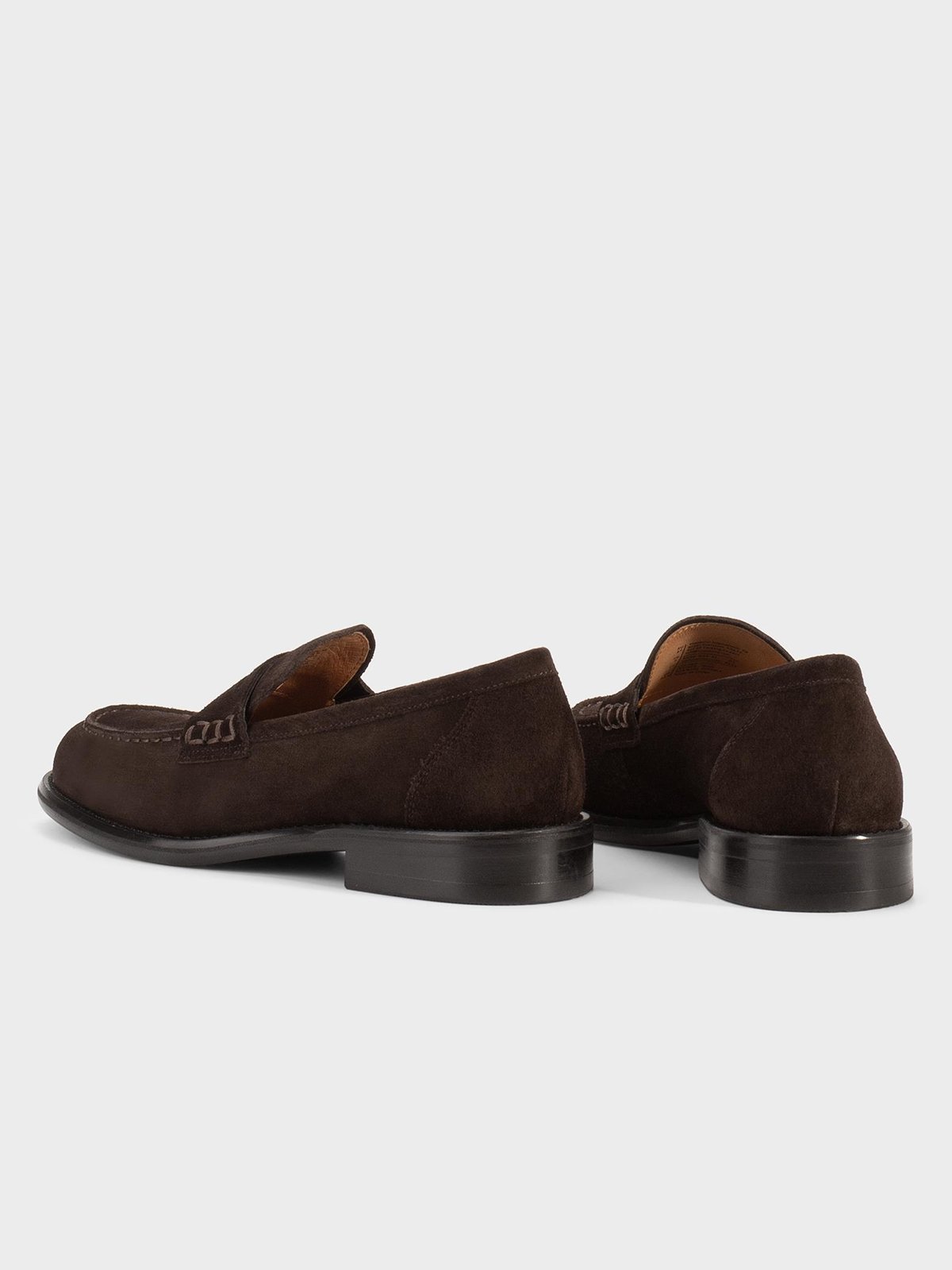 Vagabond Linn Suede Loafers Mørkebrun semsket skinn