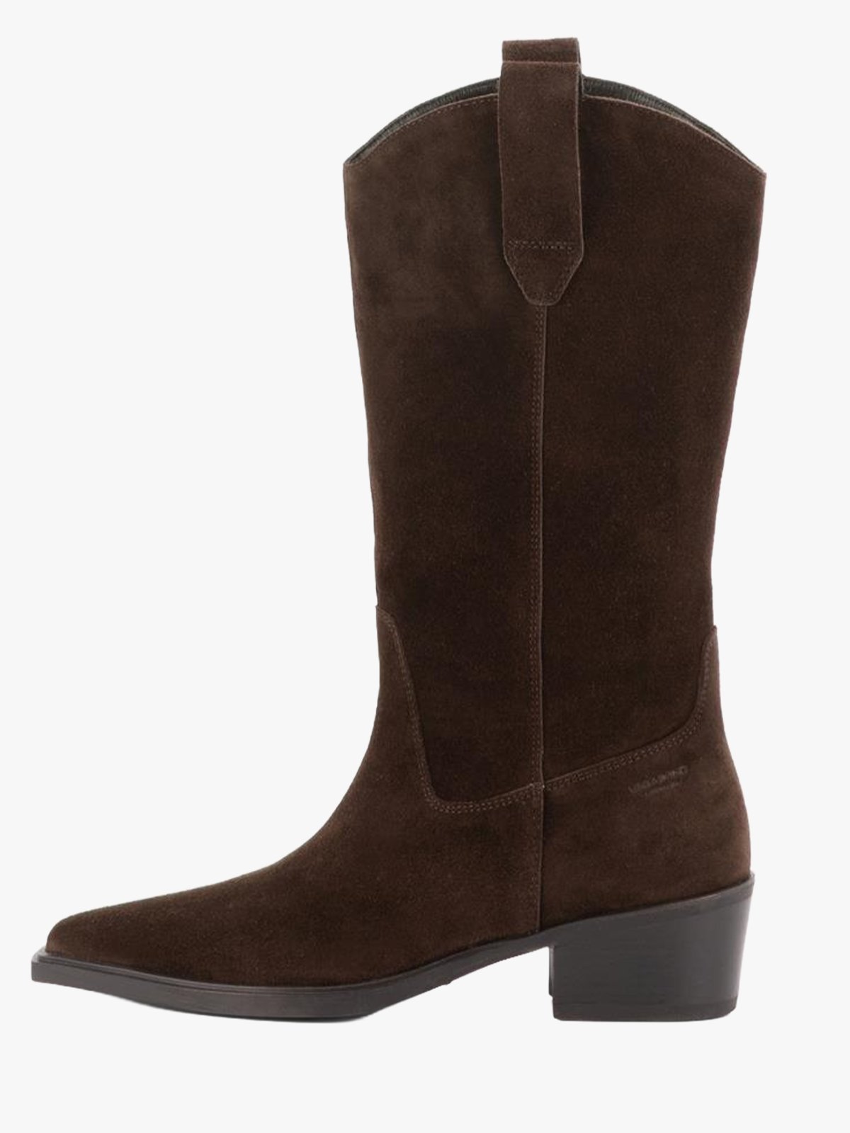 Vagabond Kelsey Suede Boot Mørkebrun