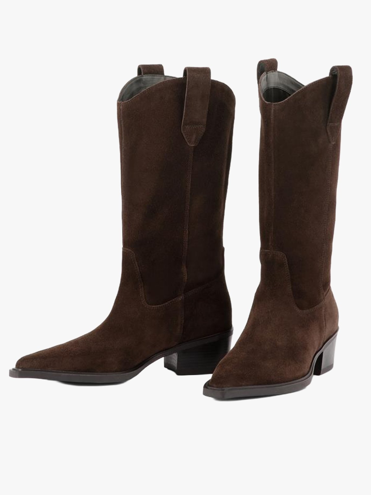 Vagabond Kelsey Suede Boot Mørkebrun