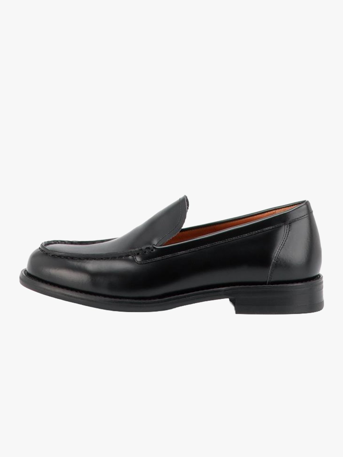 Vagabond Linn Polished Leather Loafers Svart