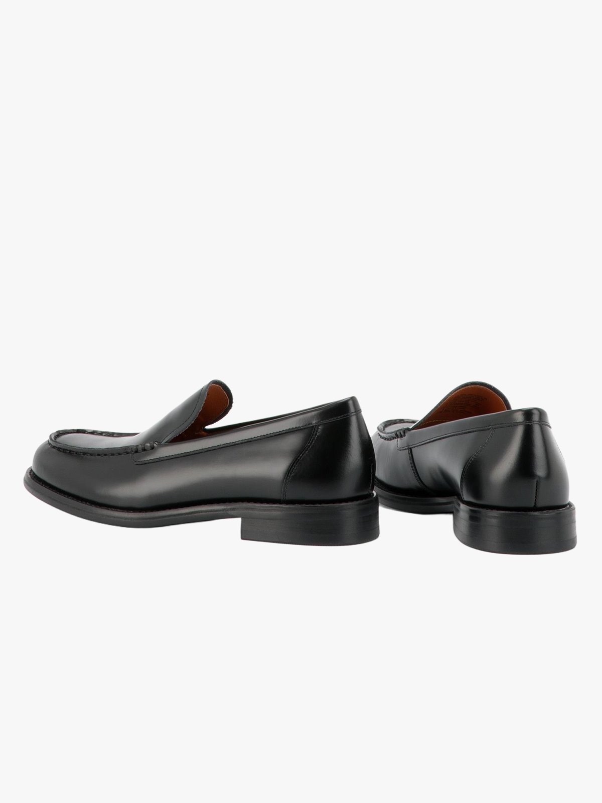Vagabond Linn Polished Leather Loafers Svart