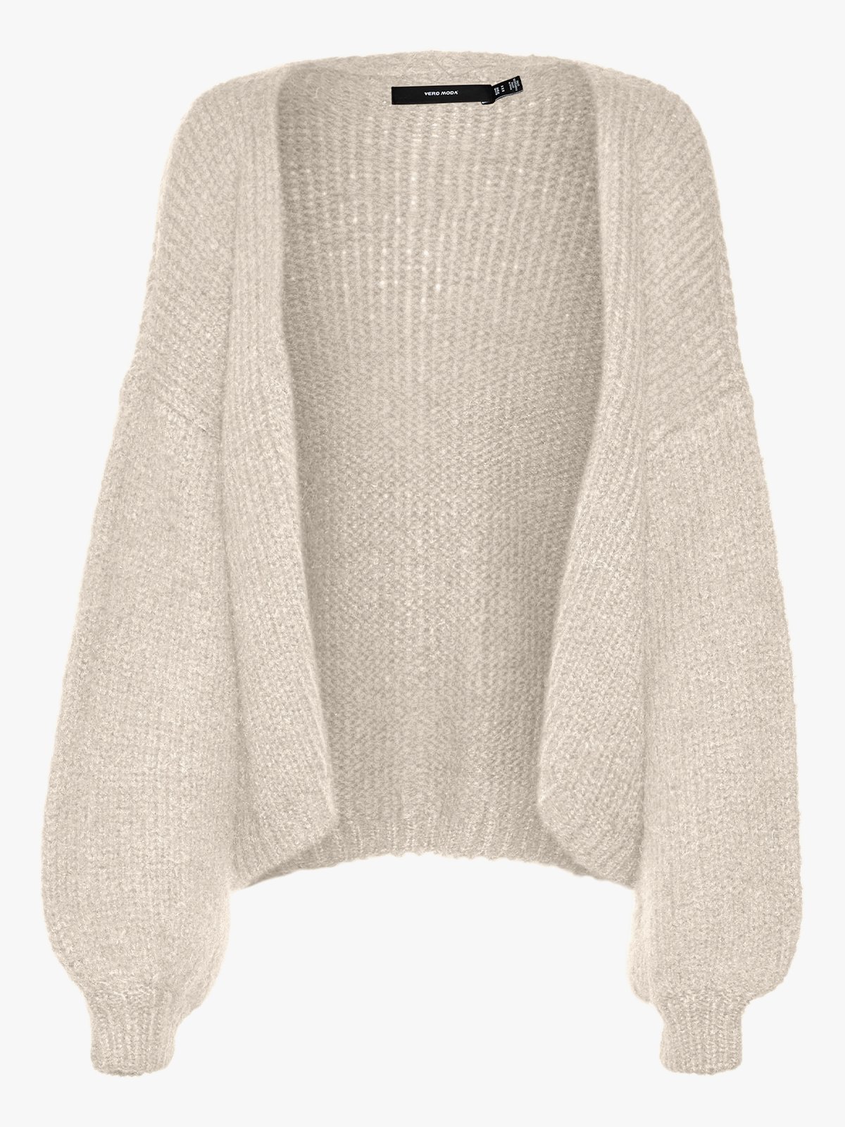 Vero Moda Curve Maybe Long Sleeve Open Cardigan Birch