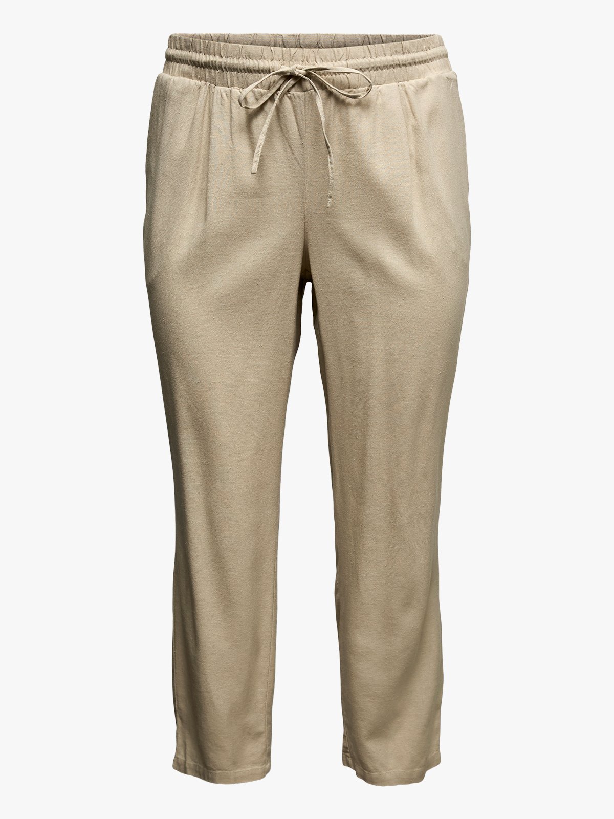 Vero Moda Curve Jesmilo Ankle Pants Grå / Silver Lining