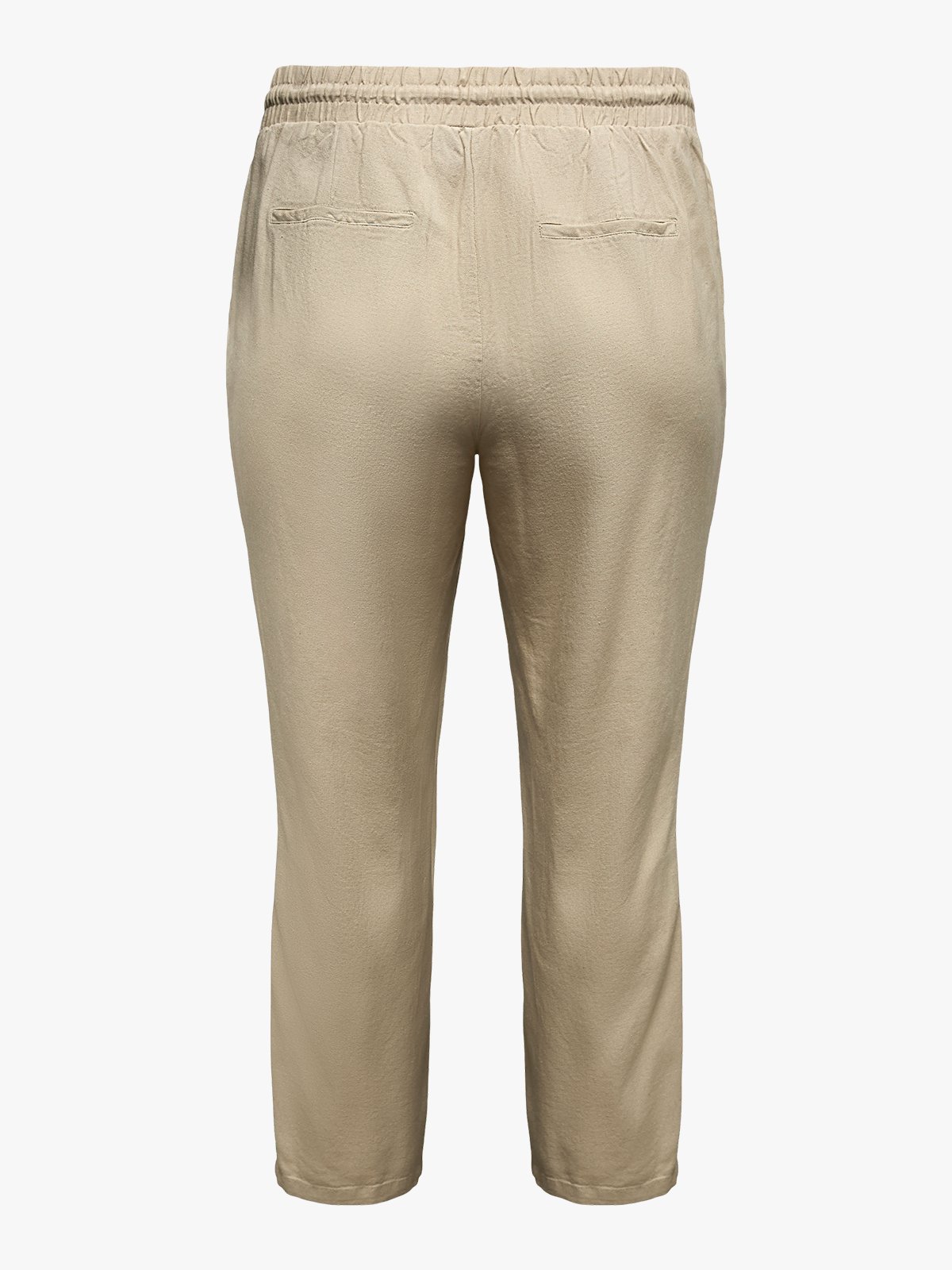 Vero Moda Curve Jesmilo Ankle Pants Grå / Silver Lining