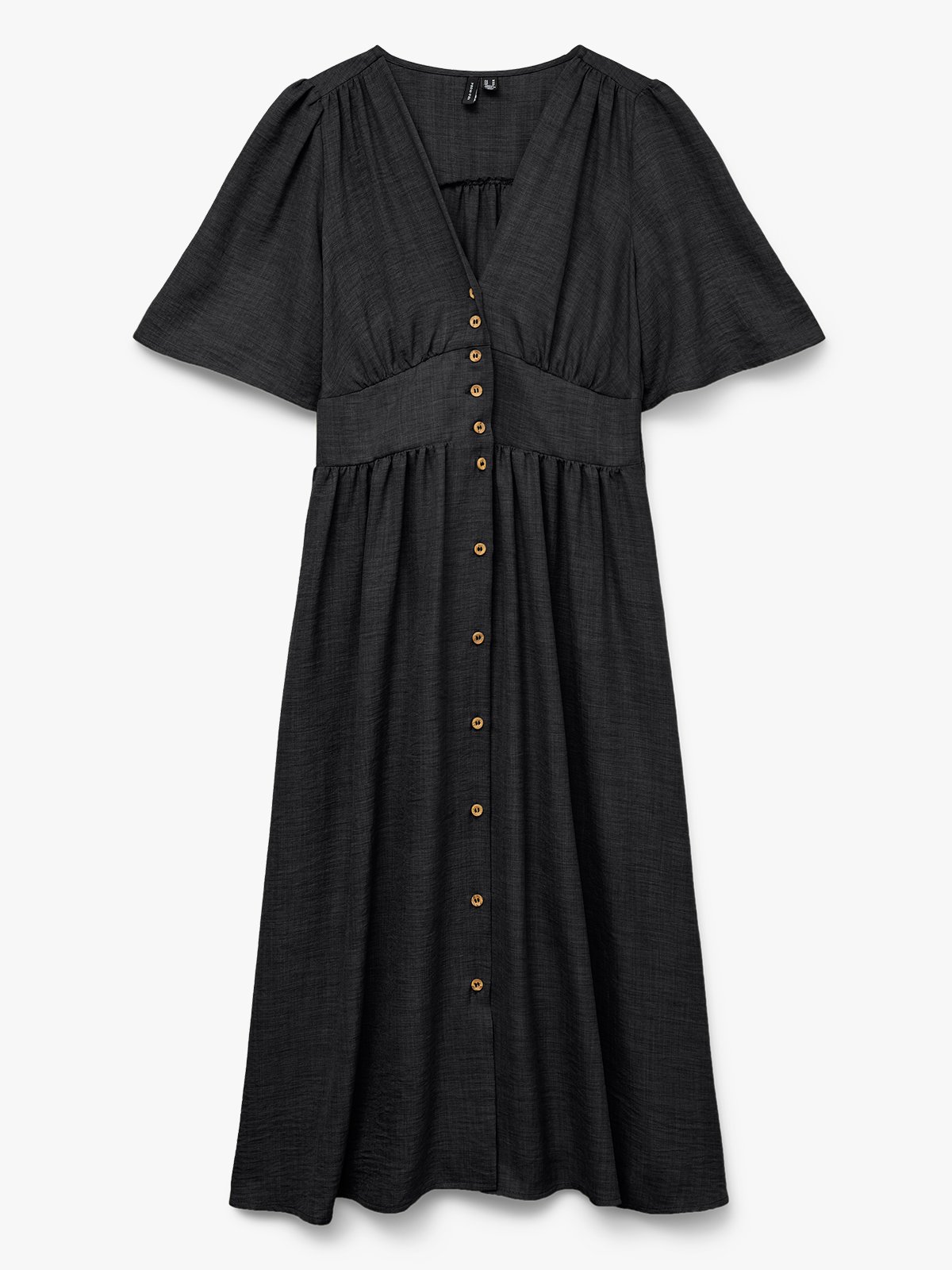 Vero Moda Curve Melaney 2/4 Dress Black