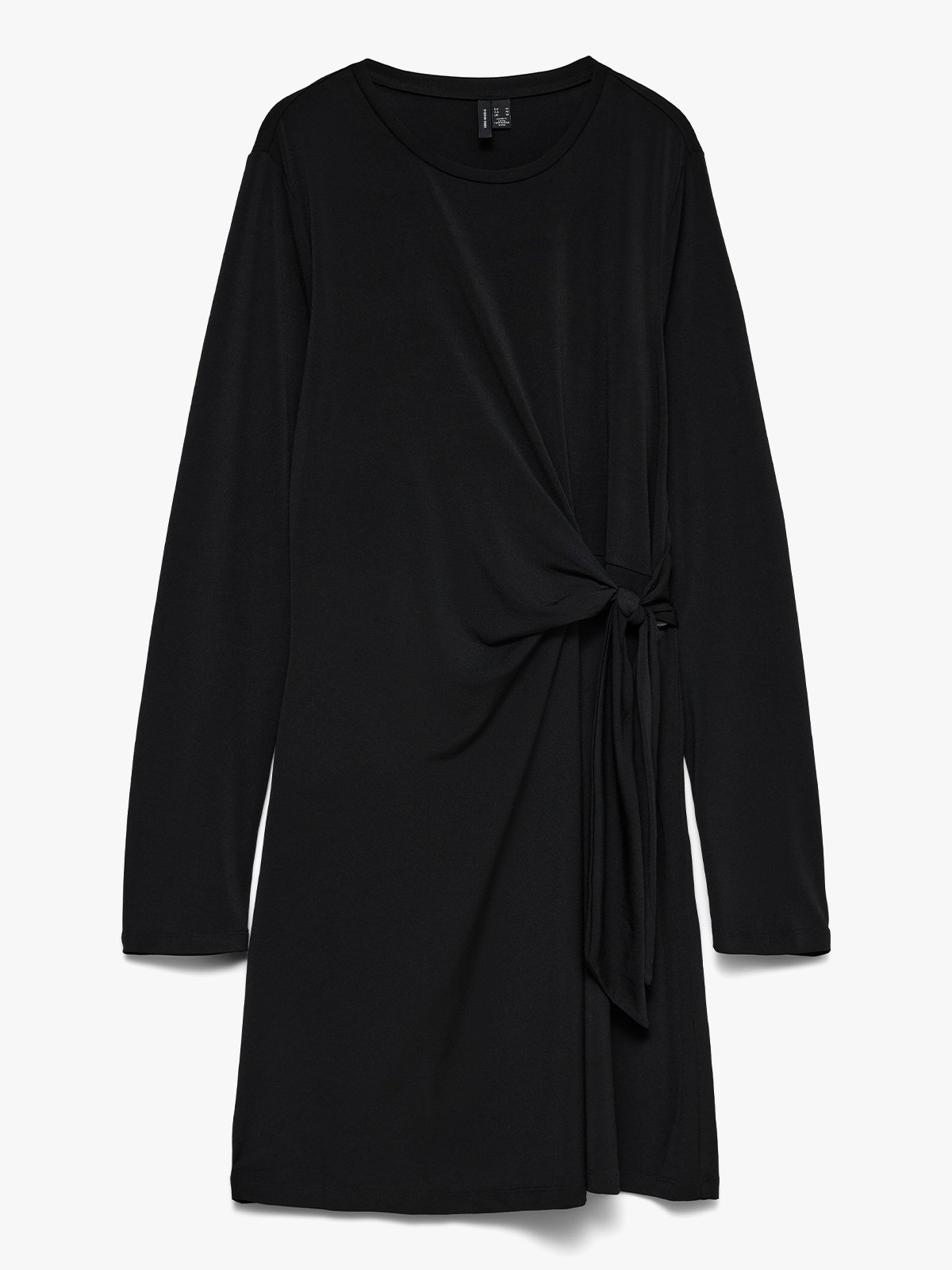 Vero Moda Curve Jill Long Sleeve Dress Black