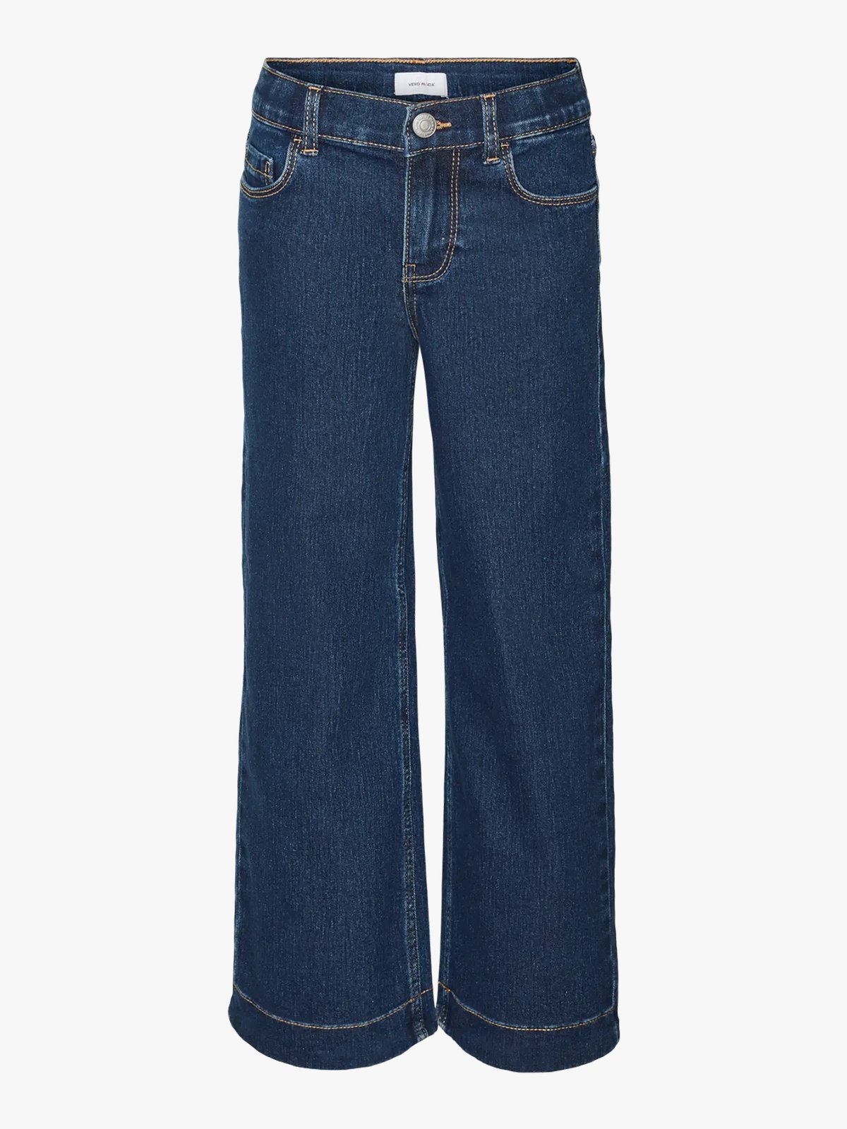 Vero Moda Girl Daisy Hr Wide Denim Dark Blue Denim