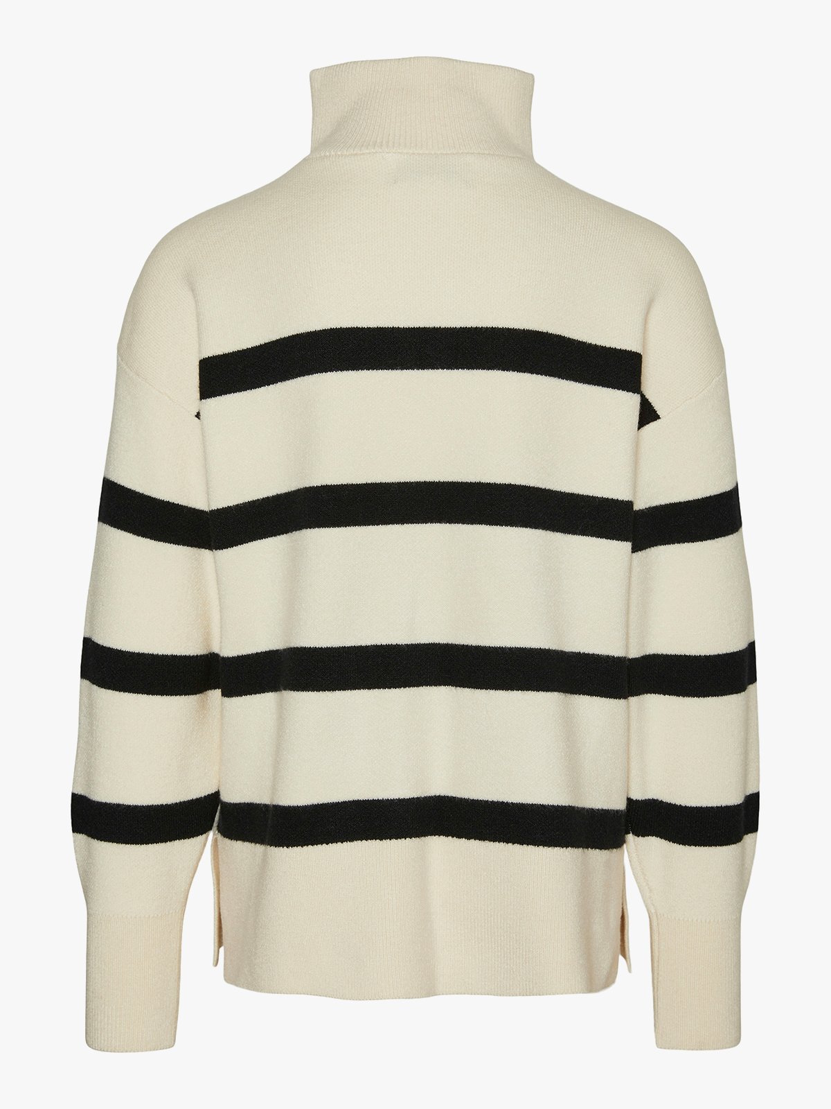 Vero Moda Girl Saba Long Sleeve Highneck Blouse Birch Black