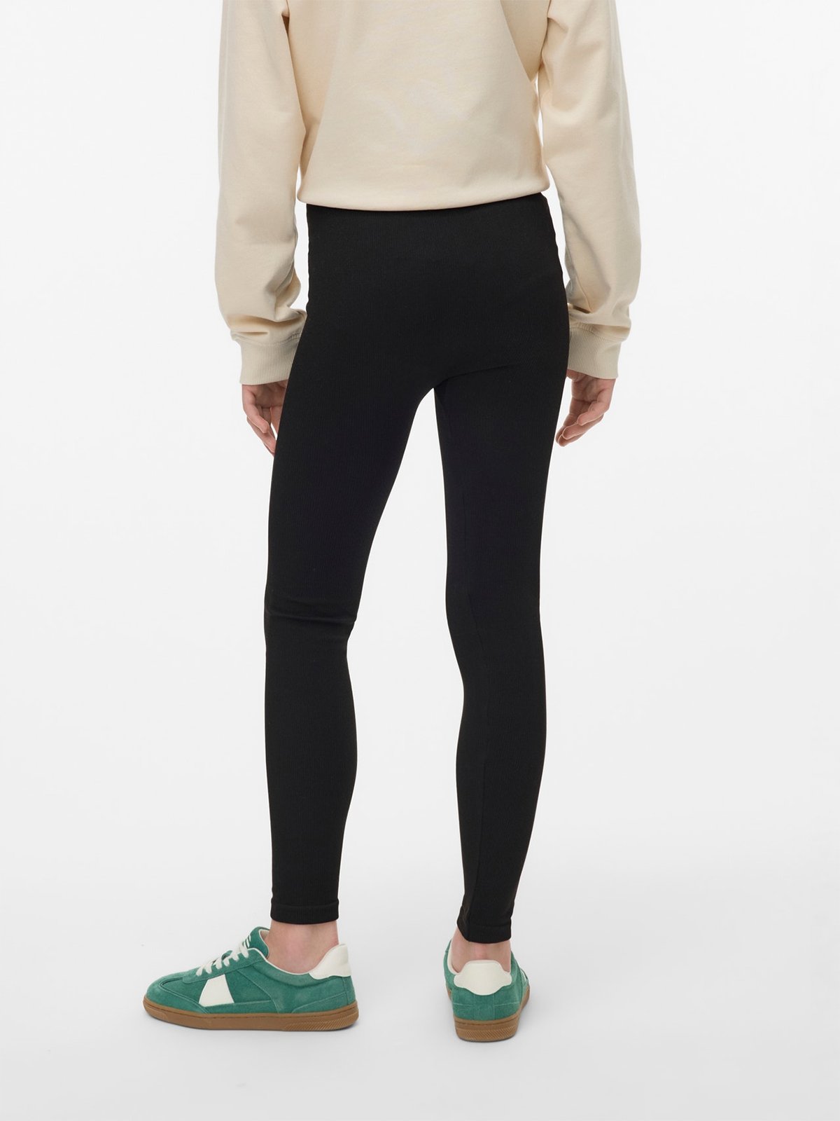 Vero Moda Girl Isa Mid Waist Seamless Legging Black